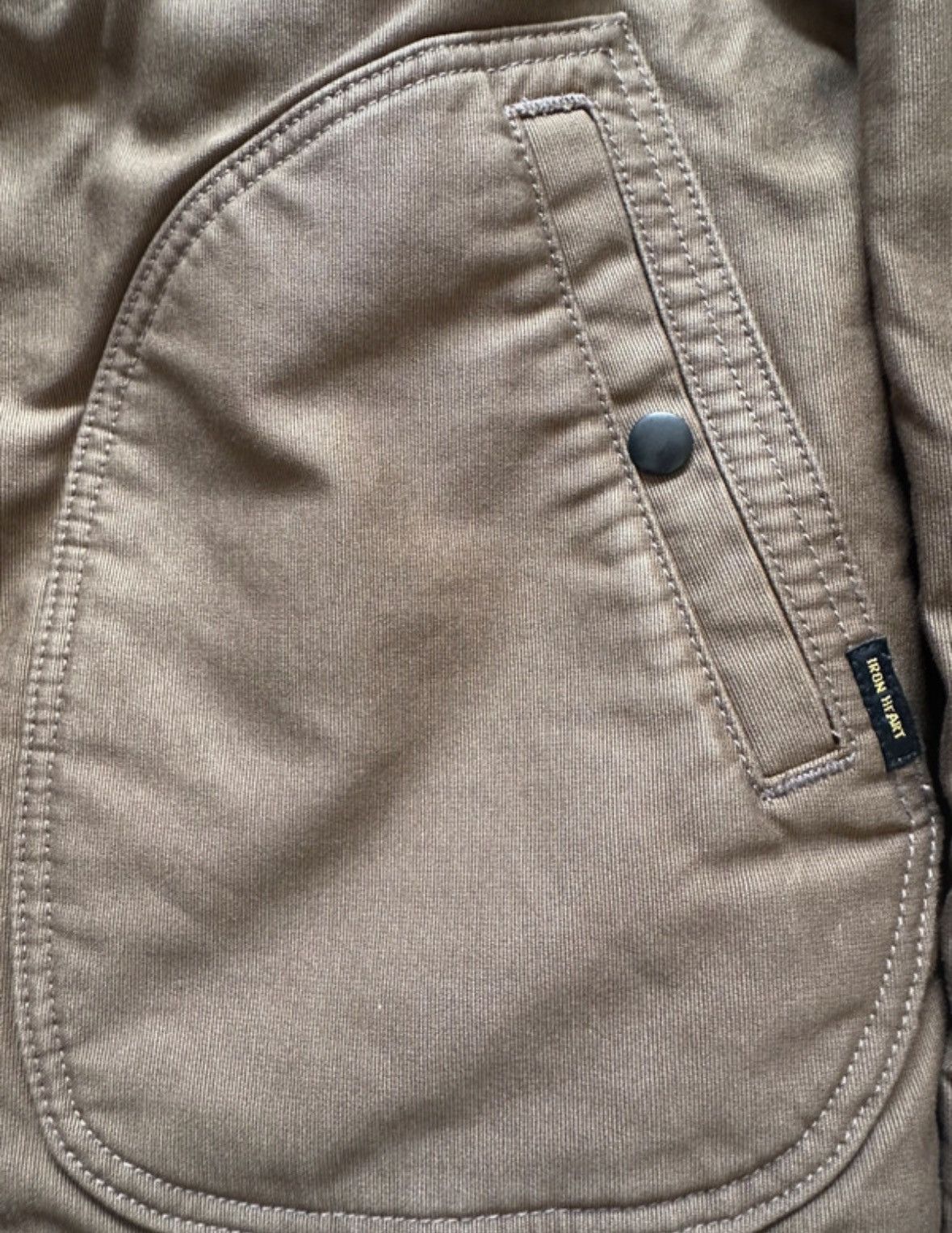Iron Heart Iron Heart whipcord N1 deck jacket - khaki (IHM-35-KHA) Size US L / EU 52-54 / 3 - 10 Thumbnail