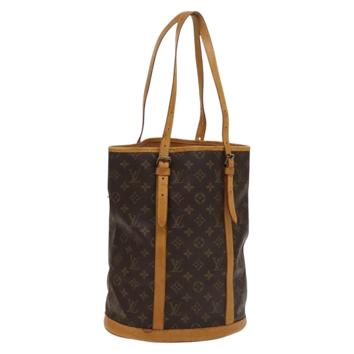 LOUIS VUITTON Monogram Bucket GM Shoulder Bag M42236