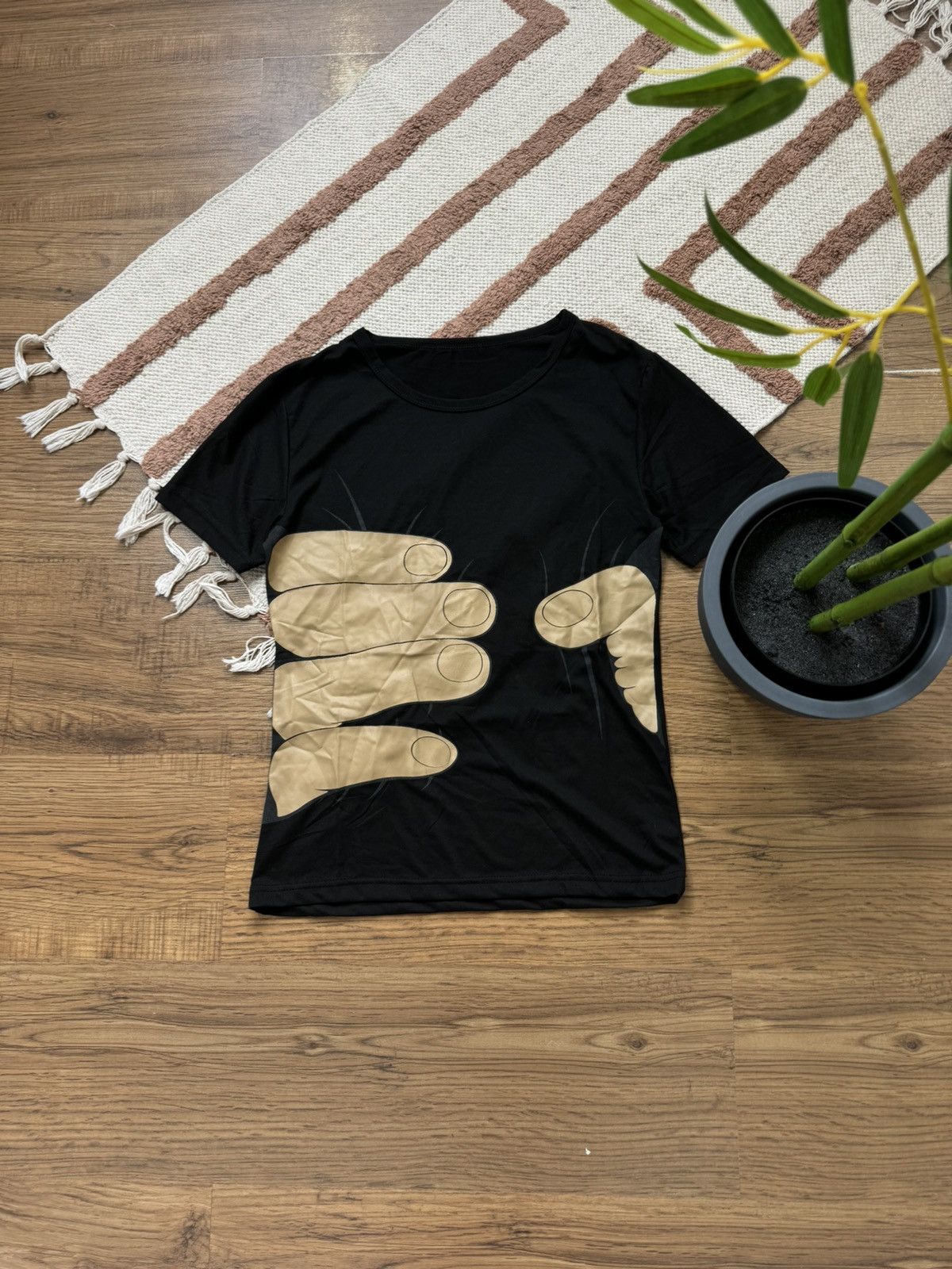 Vintage VINTAGE HAND AVANT GARDE TERMO HUMOR TEE Size M / US 6-8 / IT 42-44 - 2 Thumbnail