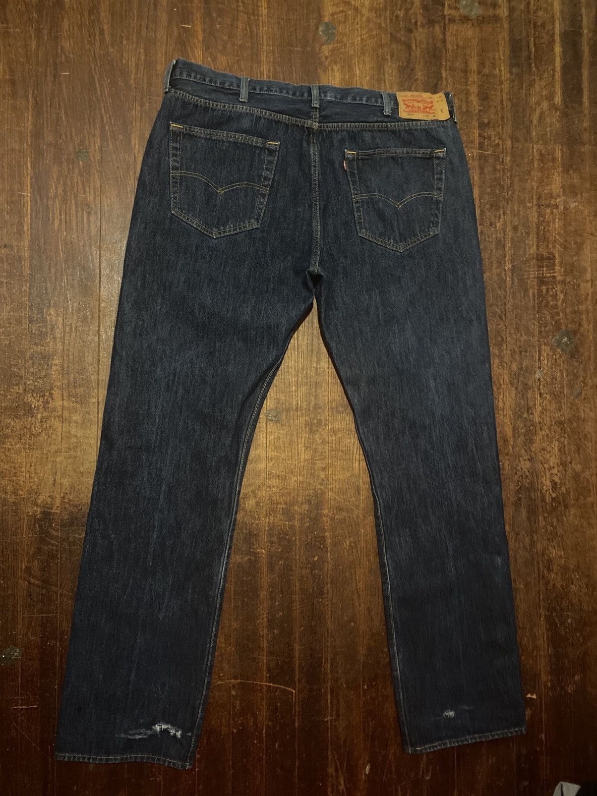 Levi's Levi navy 501 Size US 42 / EU 58 - 3 Thumbnail