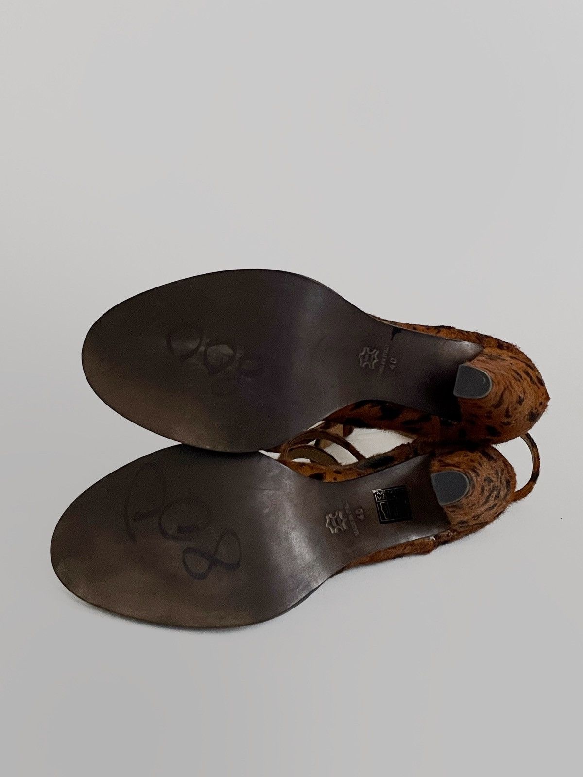 Damir Doma × Designer Archive Damir Doma fur/leather heels shoes Size US 10 / IT 40 - 10 Thumbnail