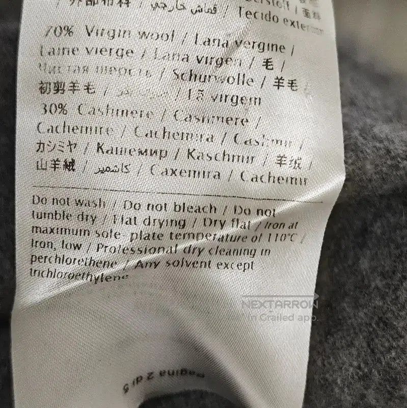 Other Valentino Women's Gray Cashmere Graphic Pullover . Size XS / US 0-2 / IT 36-38 - 7 Thumbnail