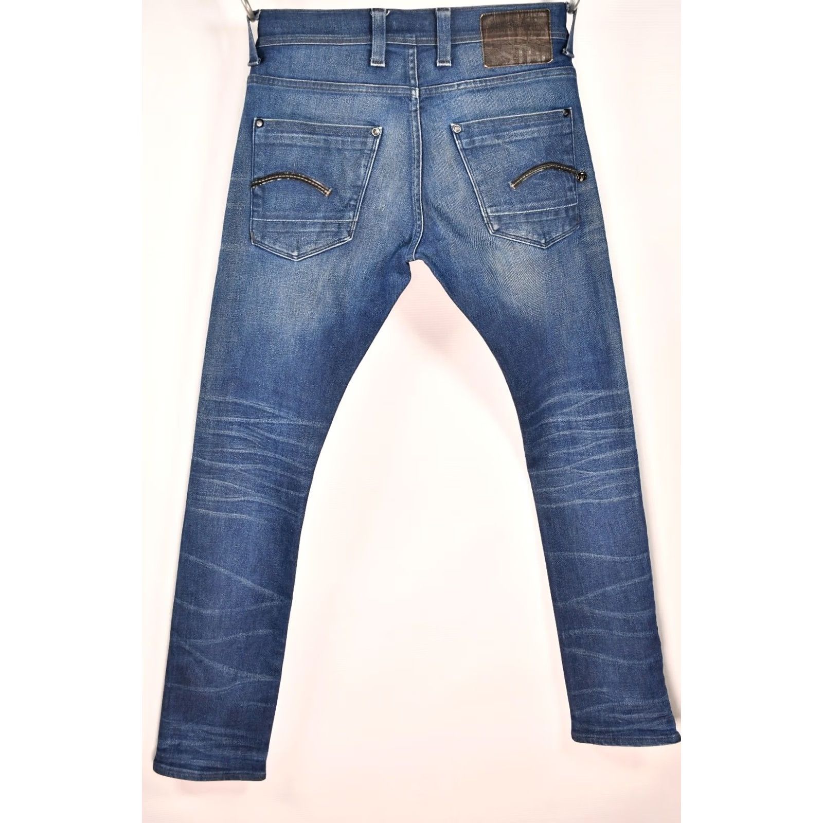 G-Star G-Star Raw Defend Super Slim Jeans Men W32 L32 Blue Skinny Slim Denim 100% Genuine Size US 32 / EU 48 - 2 Thumbnail