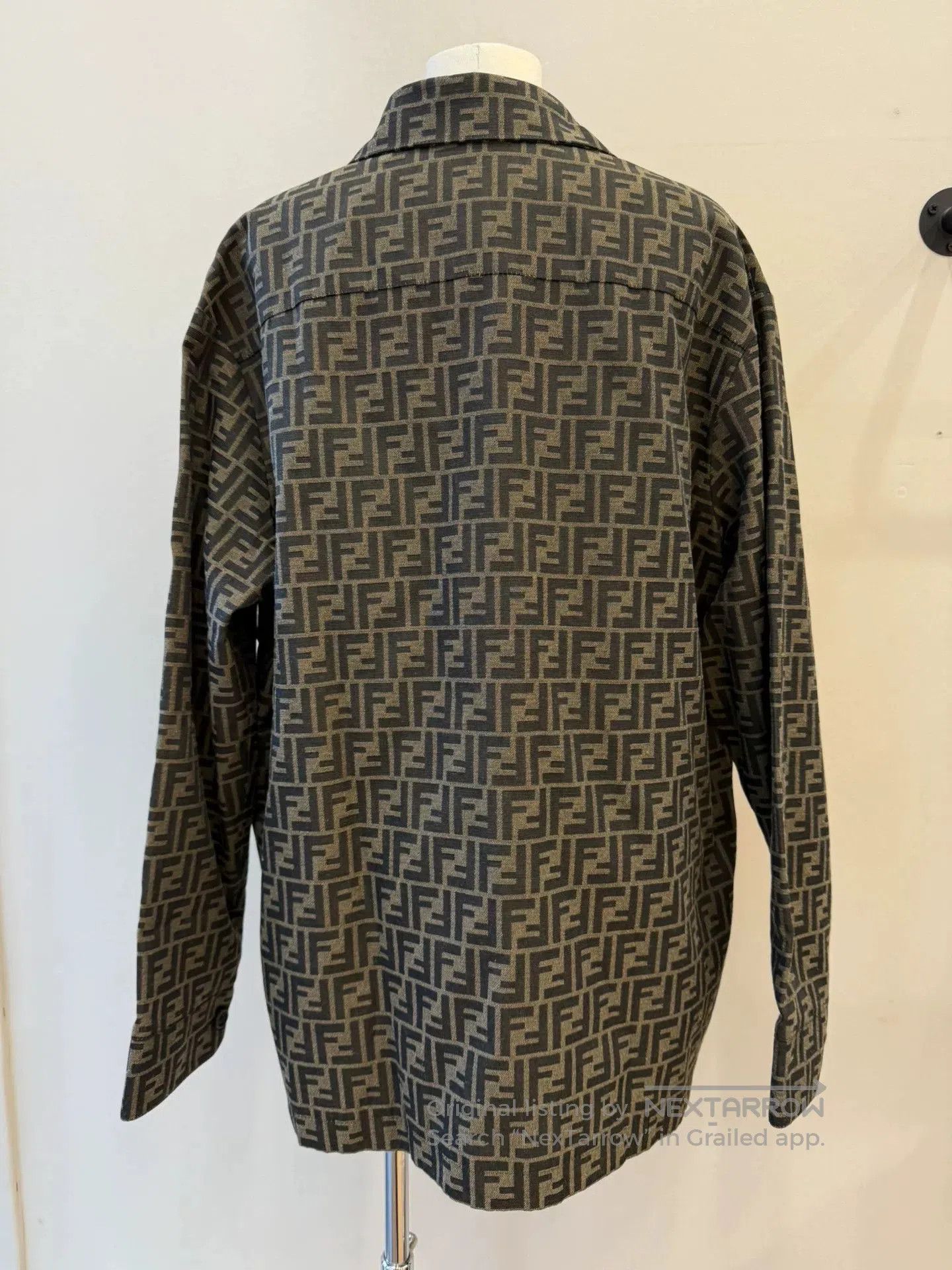 Fendi fendi double f monogram shirt jacket. Size US L / EU 52-54 / 3 - 5 Thumbnail