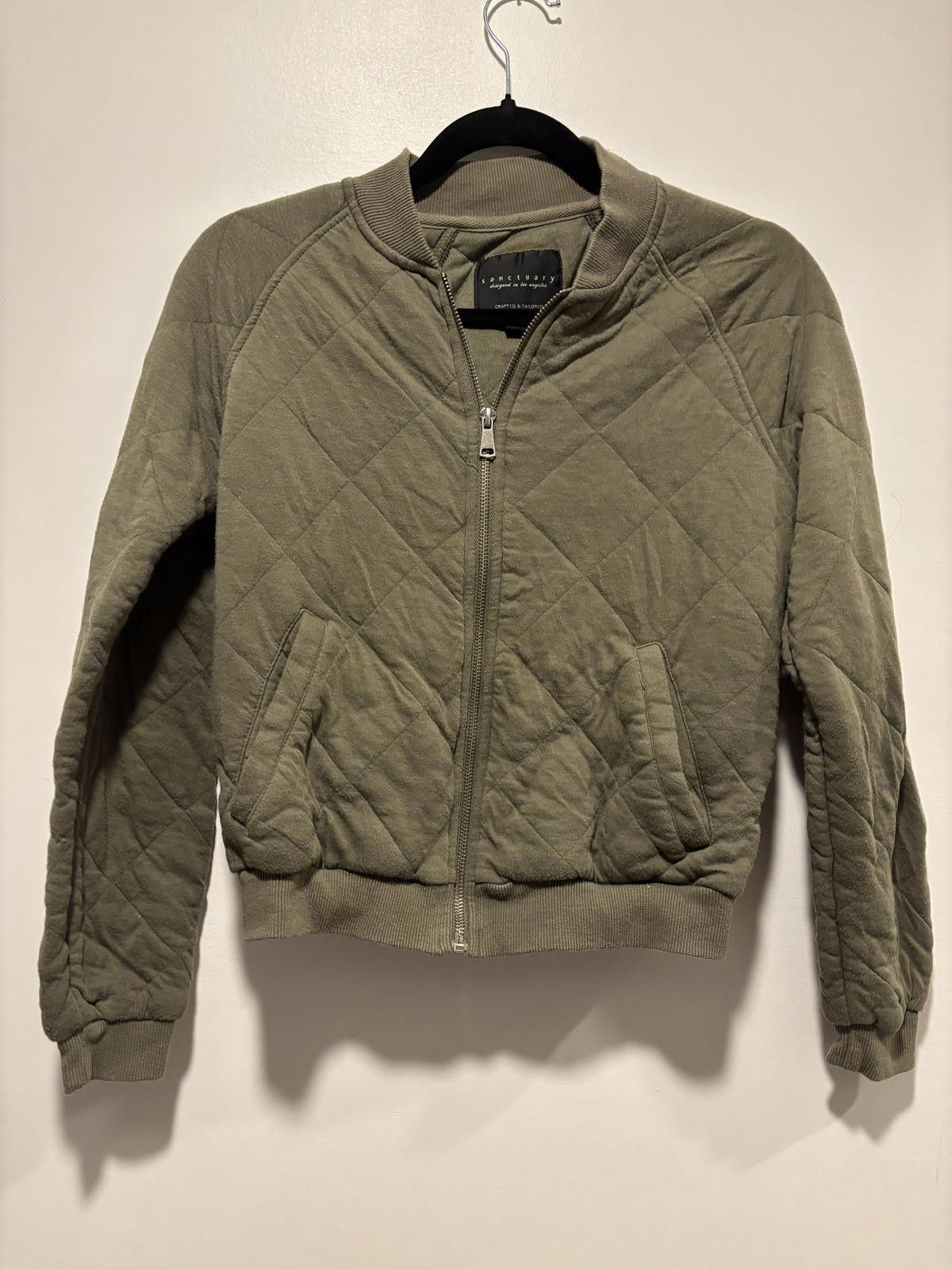 Sanctuary Sanctuary Women's Quilted Bomber Jacket XS Size XS / US 0-2 / IT 36-38 - 1 Thumbnail