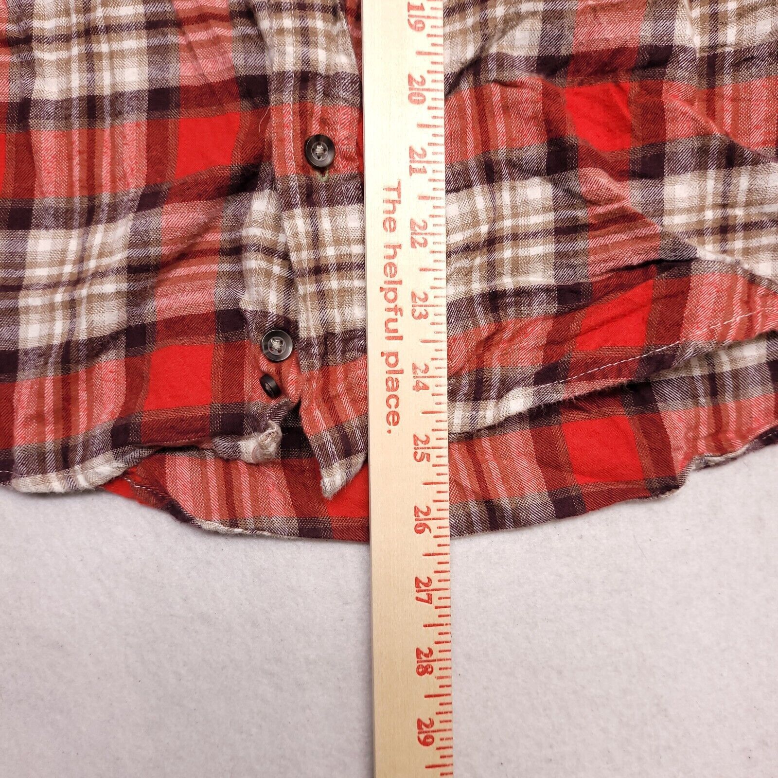Croft & Barrow Croft & Barrow Tartan Flannel Shirt Mens Size Medium M Red Size US M / EU 48-50 / 2 - 8 Thumbnail
