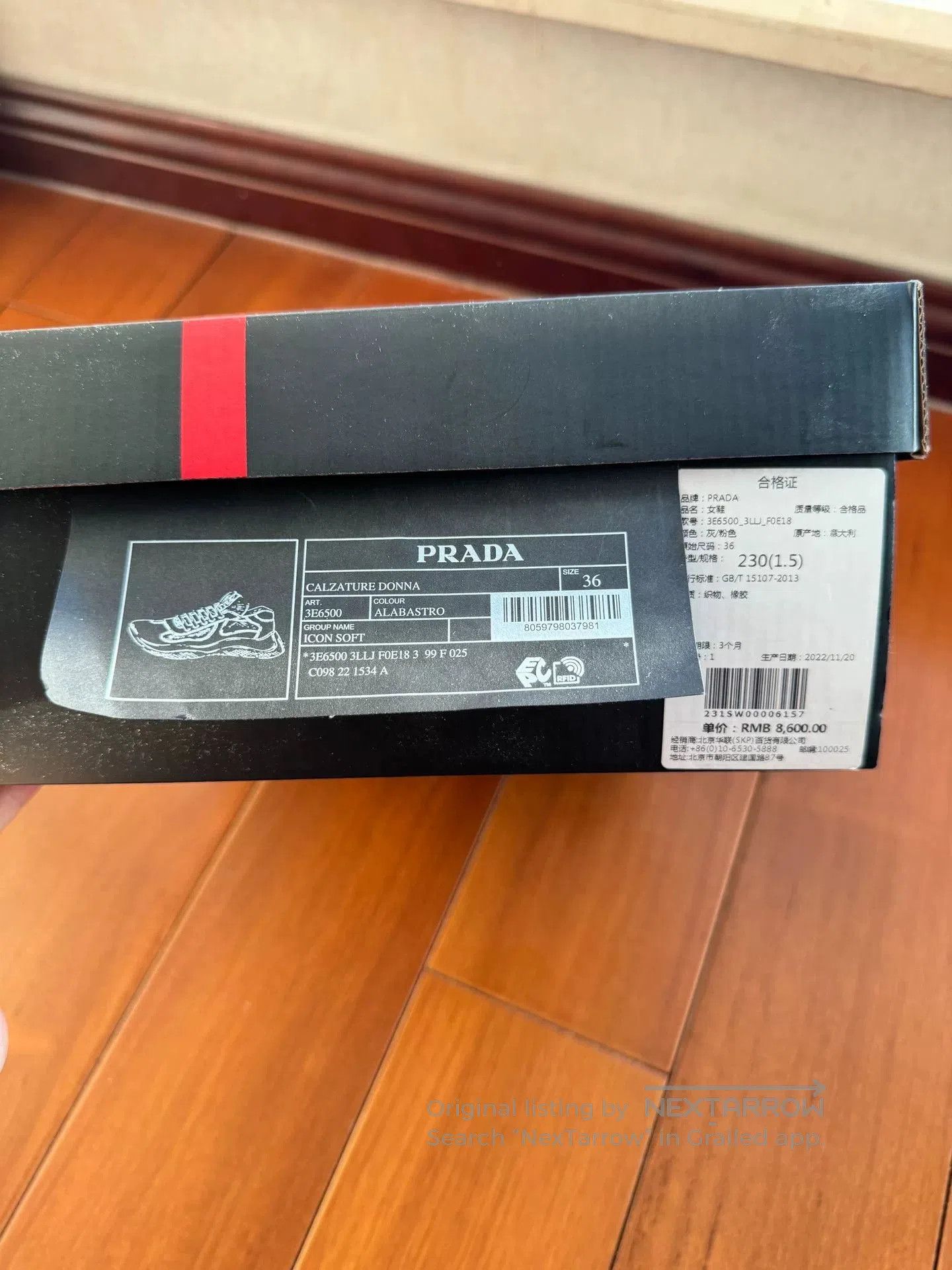 Prada Prada America's Cup Limited Pink. Size US 5 / IT 35 - 7 Thumbnail