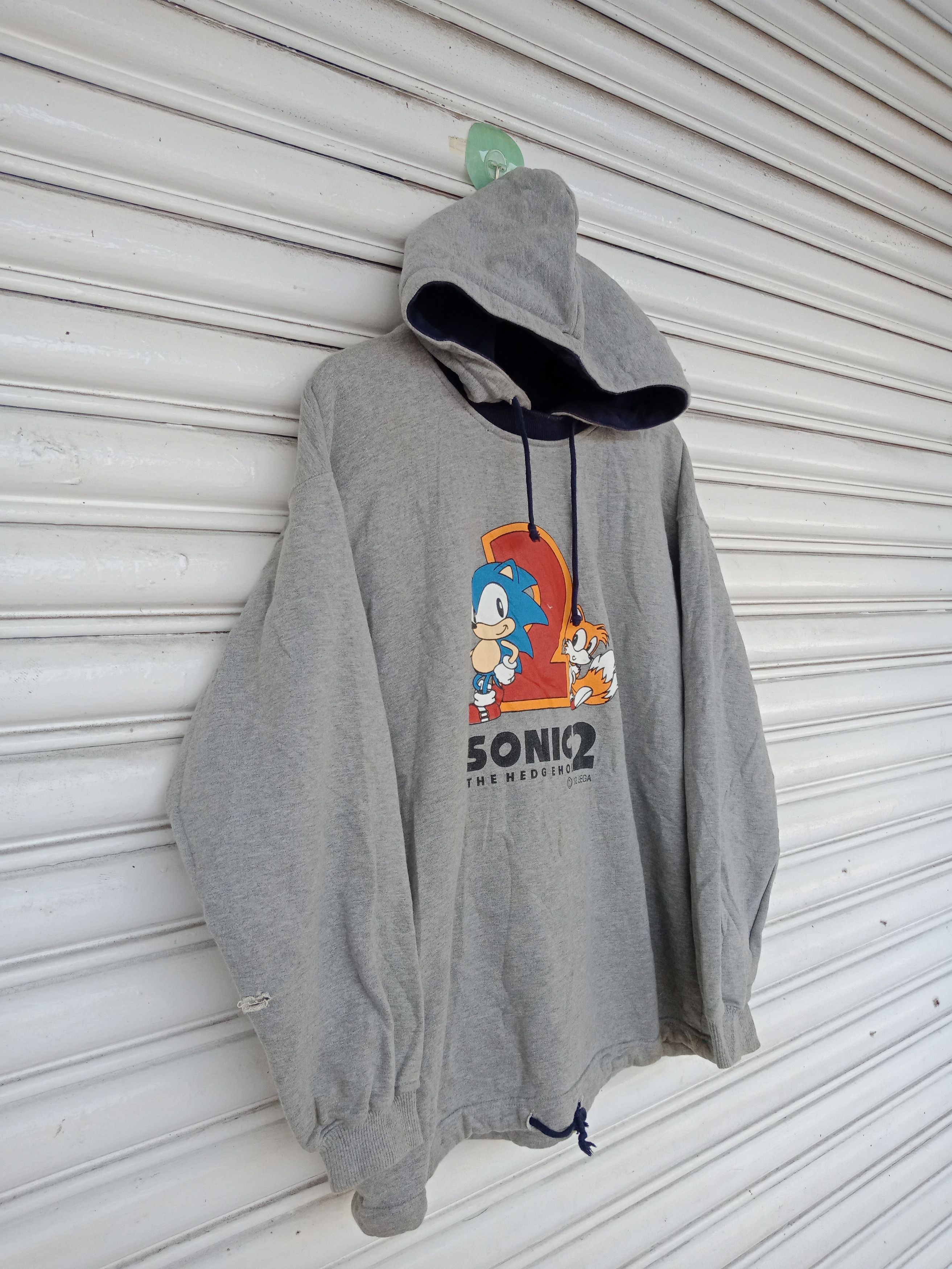 Cartoon Network Vintage 1992 Sega Sonic The Hedgehog Size US L / EU 52-54 / 3 - 4 Thumbnail
