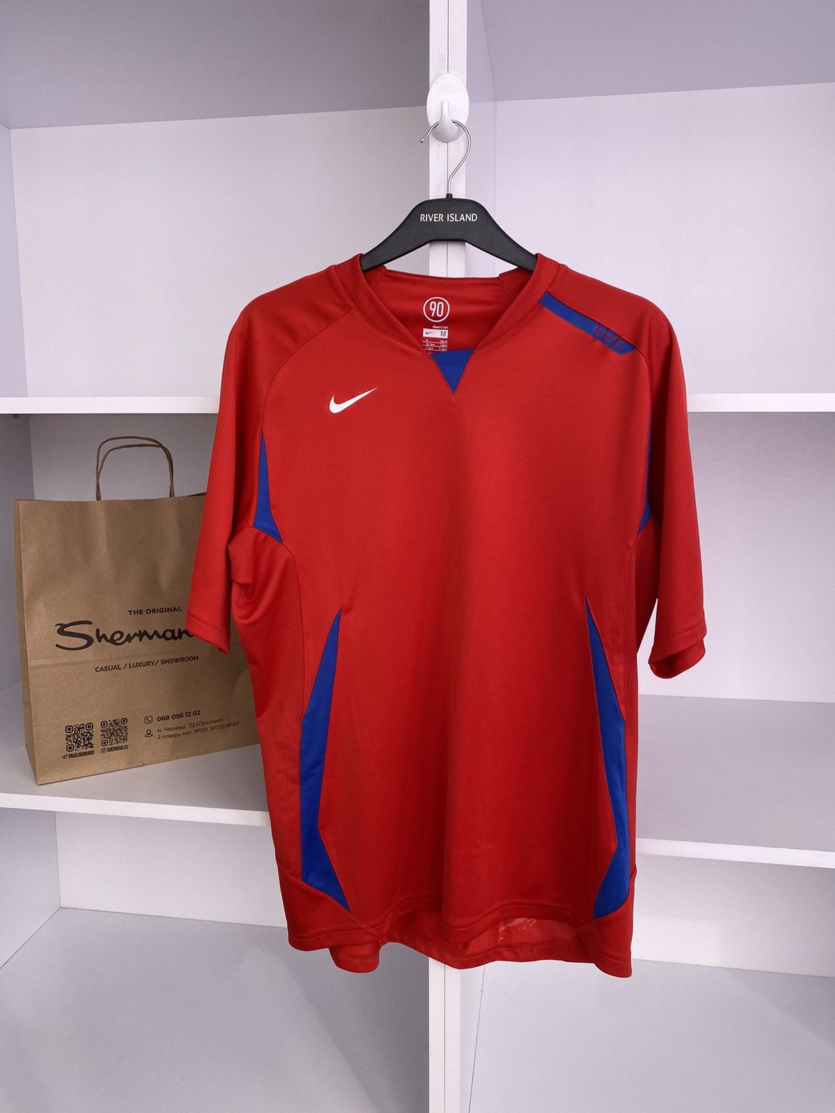 Nike × Vintage Vintage Nike Total 90 Jersey Size US M / EU 48-50 / 2 - 2 Thumbnail
