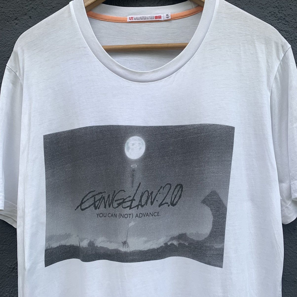 Uniqlo Evangelion 2.0 X Uniqlo Japanese Brand Tee Size US XL / EU 56 / 4 - 2 Thumbnail