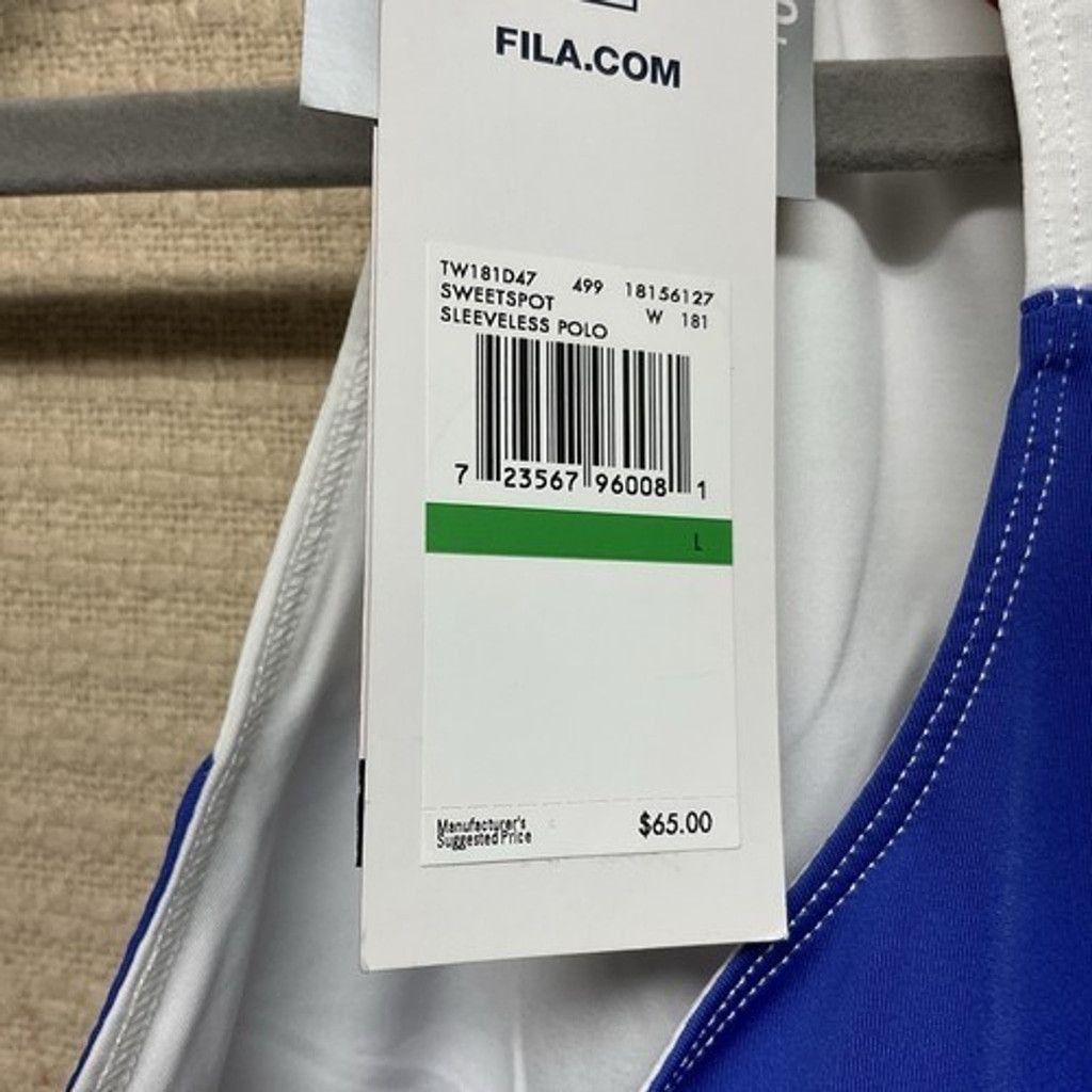 Fila NWT Fila Racerback Tennis Tank Top Women Size L UPF 30+ Size L / US 10 / IT 46 - 6 Thumbnail