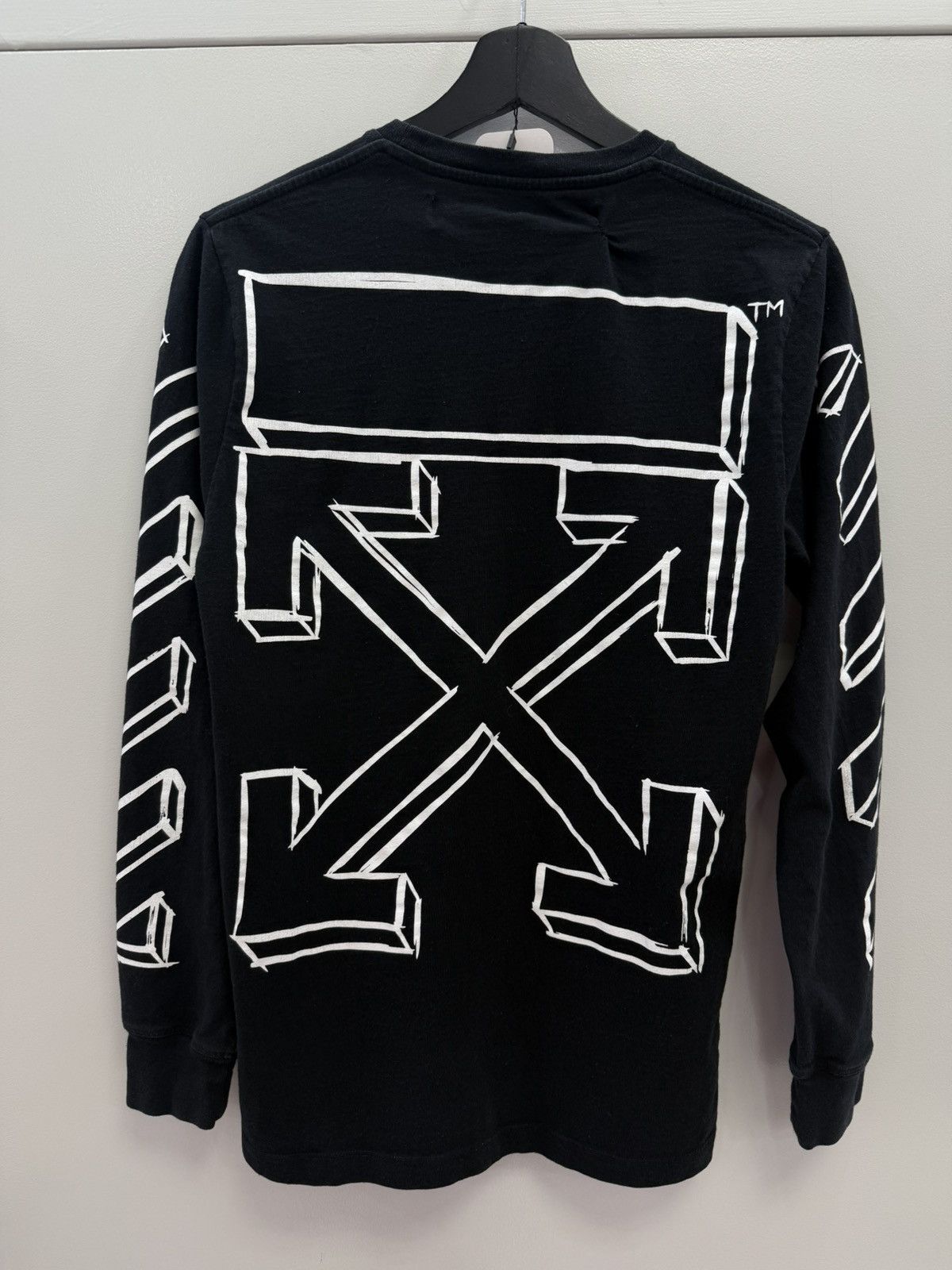 Off-White Off-White Arrow Longsleeve Size US S / EU 44-46 / 1 - 4 Thumbnail