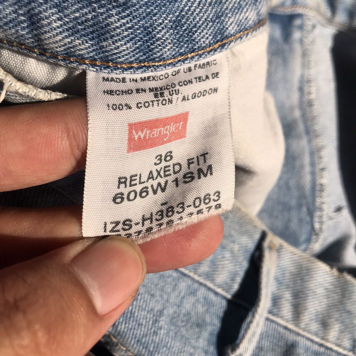 Hysteric Glamour × Vintage × Wrangler Vintage Wrangler Jeans Short Pants Jeans Baggy And loose fit Size US 36 / EU 52 - 2 Thumbnail