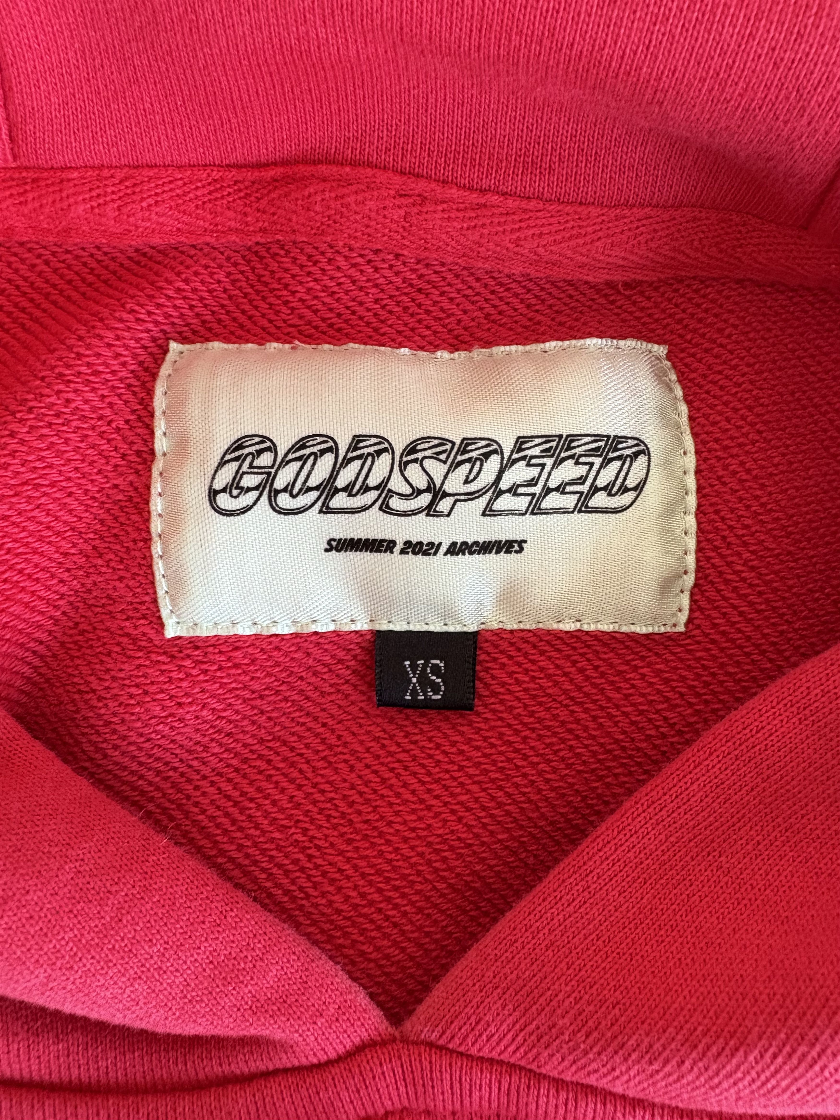 Godspeed Manifest Hoodie (Red) Size US XS / EU 42 / 0 - 3 Thumbnail