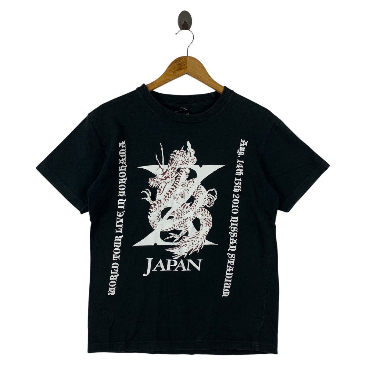 Band Tees × Japanese Brand Vintage HIDE X World tour yokohama 2010 japanese band tees Size US M / EU 48-50 / 2 - 1 Thumbnail