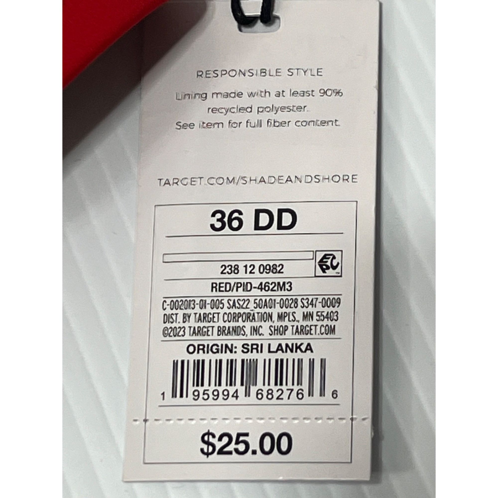 Other Shade & Shore - Women's Underwire Bikini Top - Red - 34DD Size ONE SIZE - 7 Thumbnail