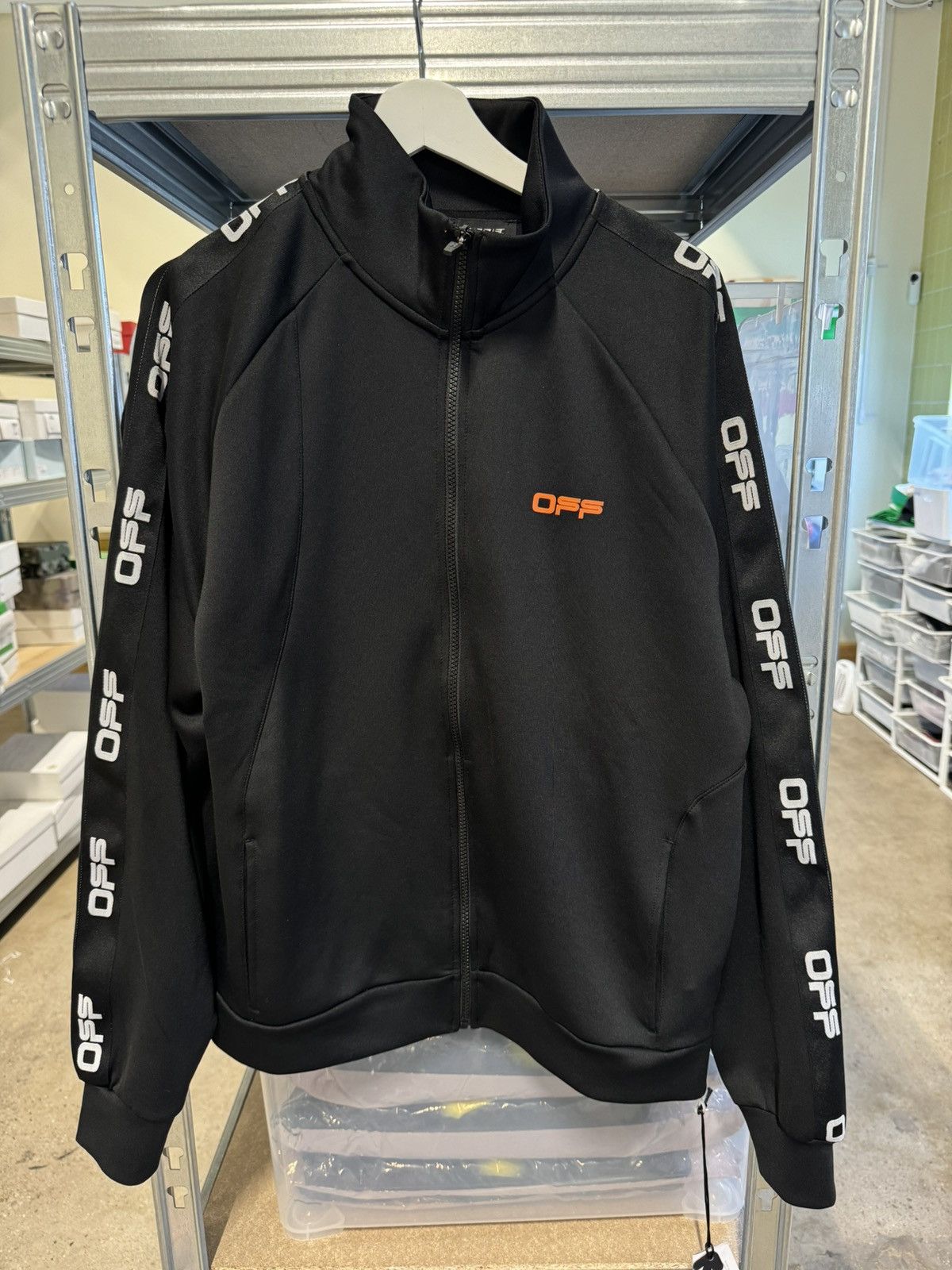 Off-White Off-White Track Jacket NEW 700$ Size US L / EU 52-54 / 3 - 1 Thumbnail
