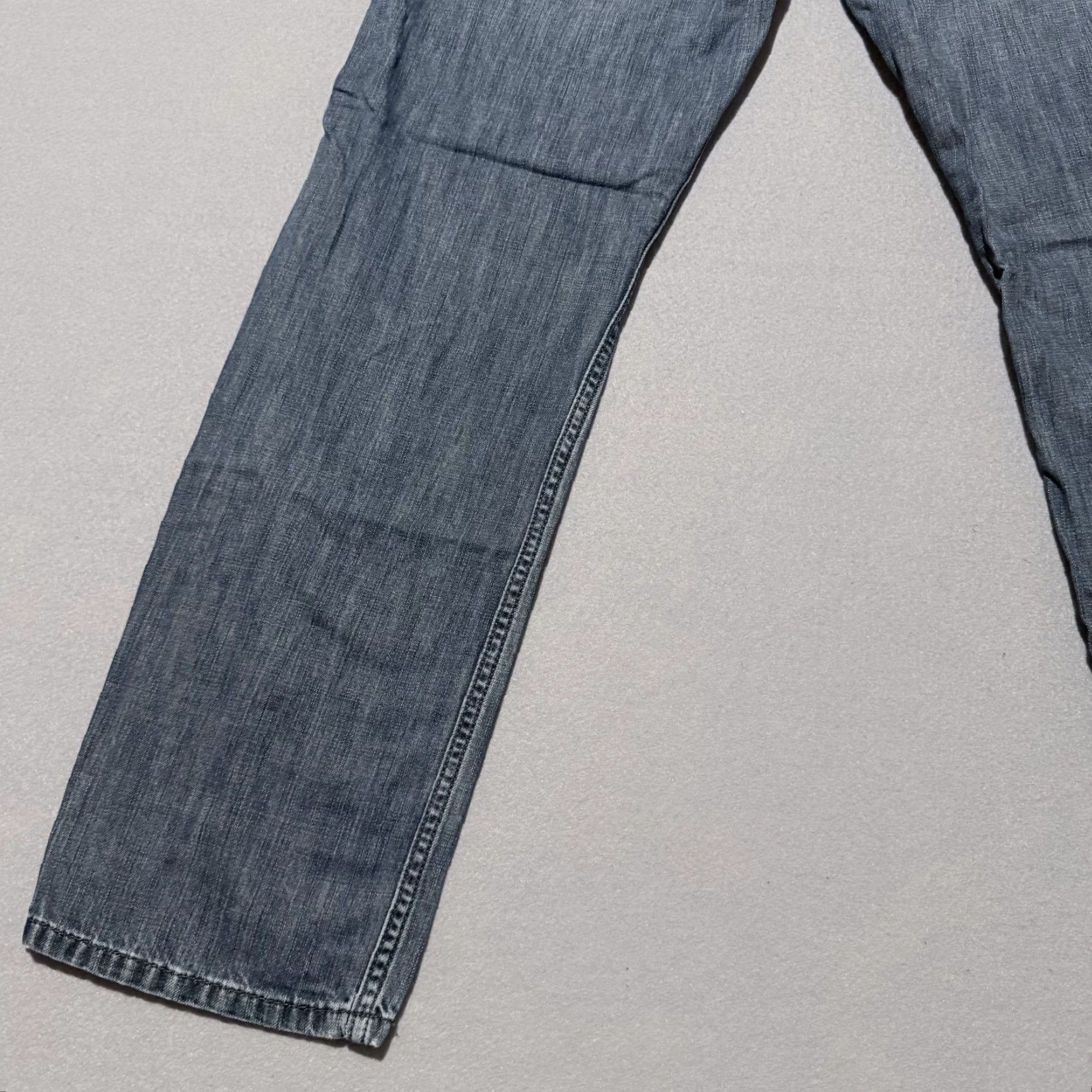 Levi's Levi's 514 Jeans Men Blue Denim Low Rise 30x30 Straight Pockets Vintage Logo 90s Size US 30 / EU 46 - 7 Thumbnail