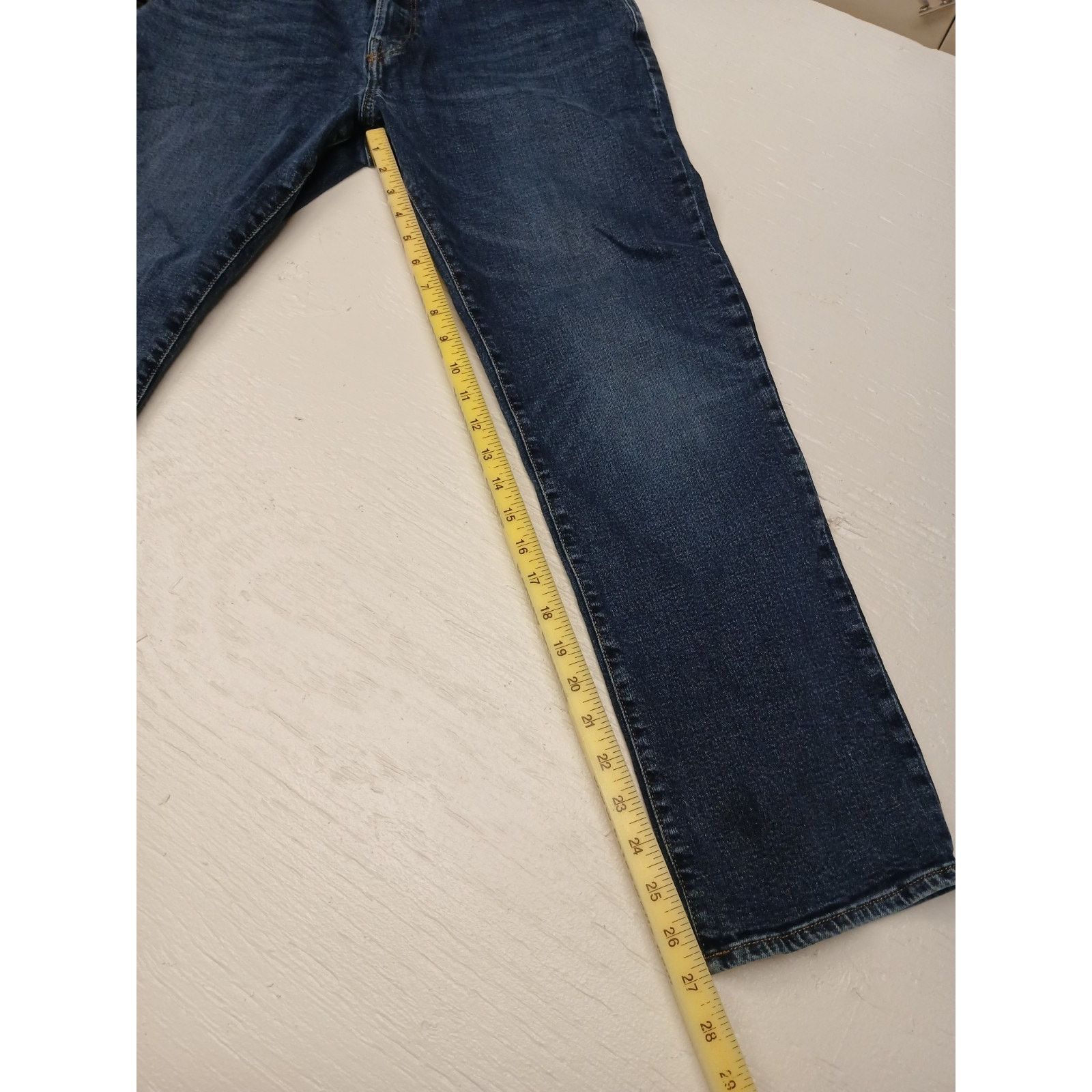 Gap Gap Denim (34x30) Straight Fit Blue Denim Jeans Size US 34 / EU 50 - 3 Thumbnail