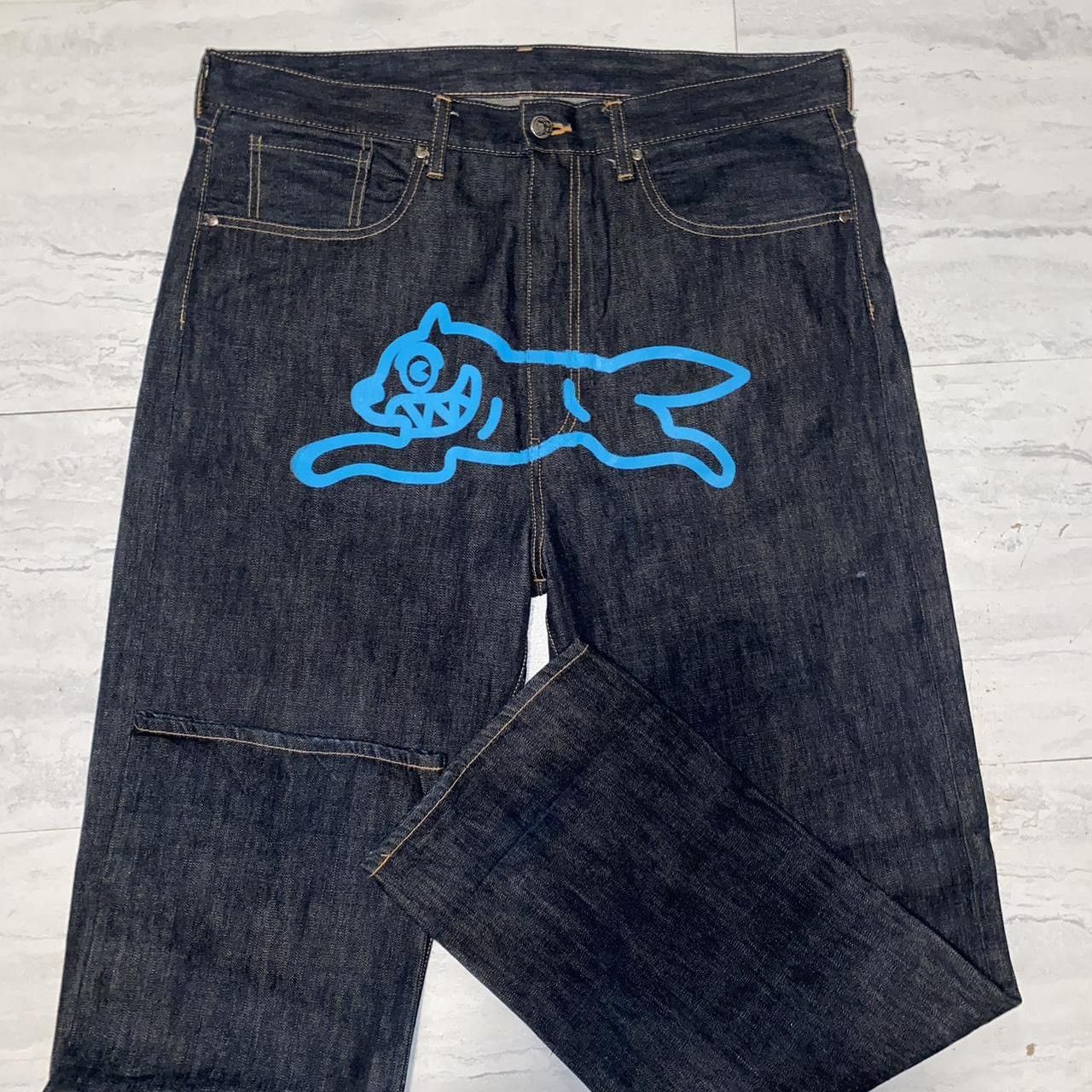 image of Billionaire Boys Club Running Dog Denim in Blue, Men's (Size 36)