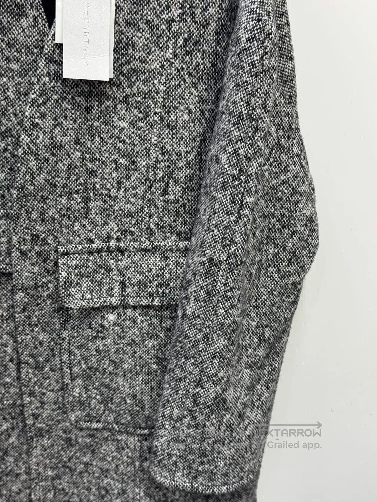 Stella McCartney Stella McCartney Women's Gray Coat. Size S / US 4 / IT 40 - 4 Thumbnail