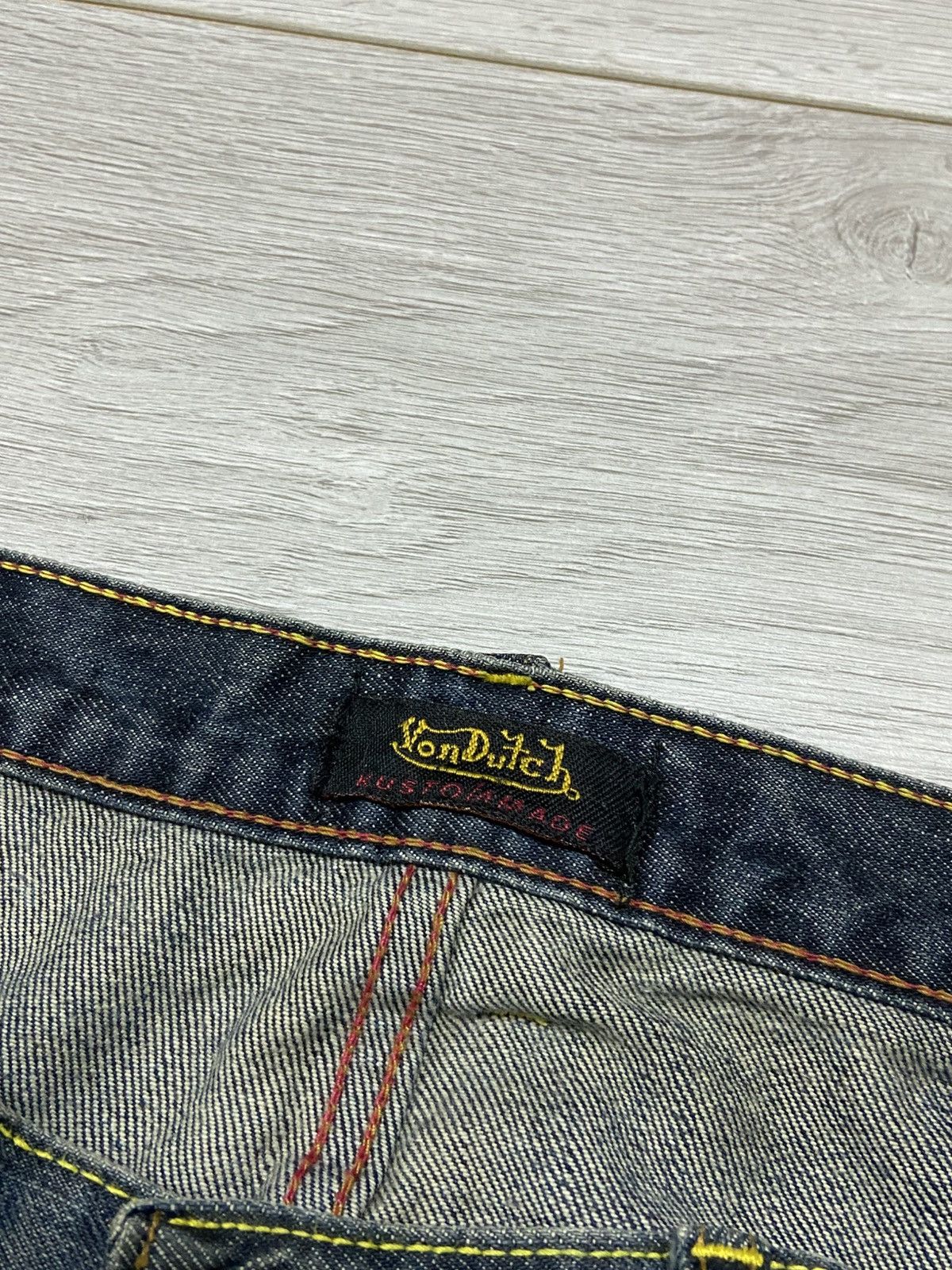 Von Dutch Von Dutch vintage jeans big logo spell out Size US 36 / EU 52 - 5 Thumbnail