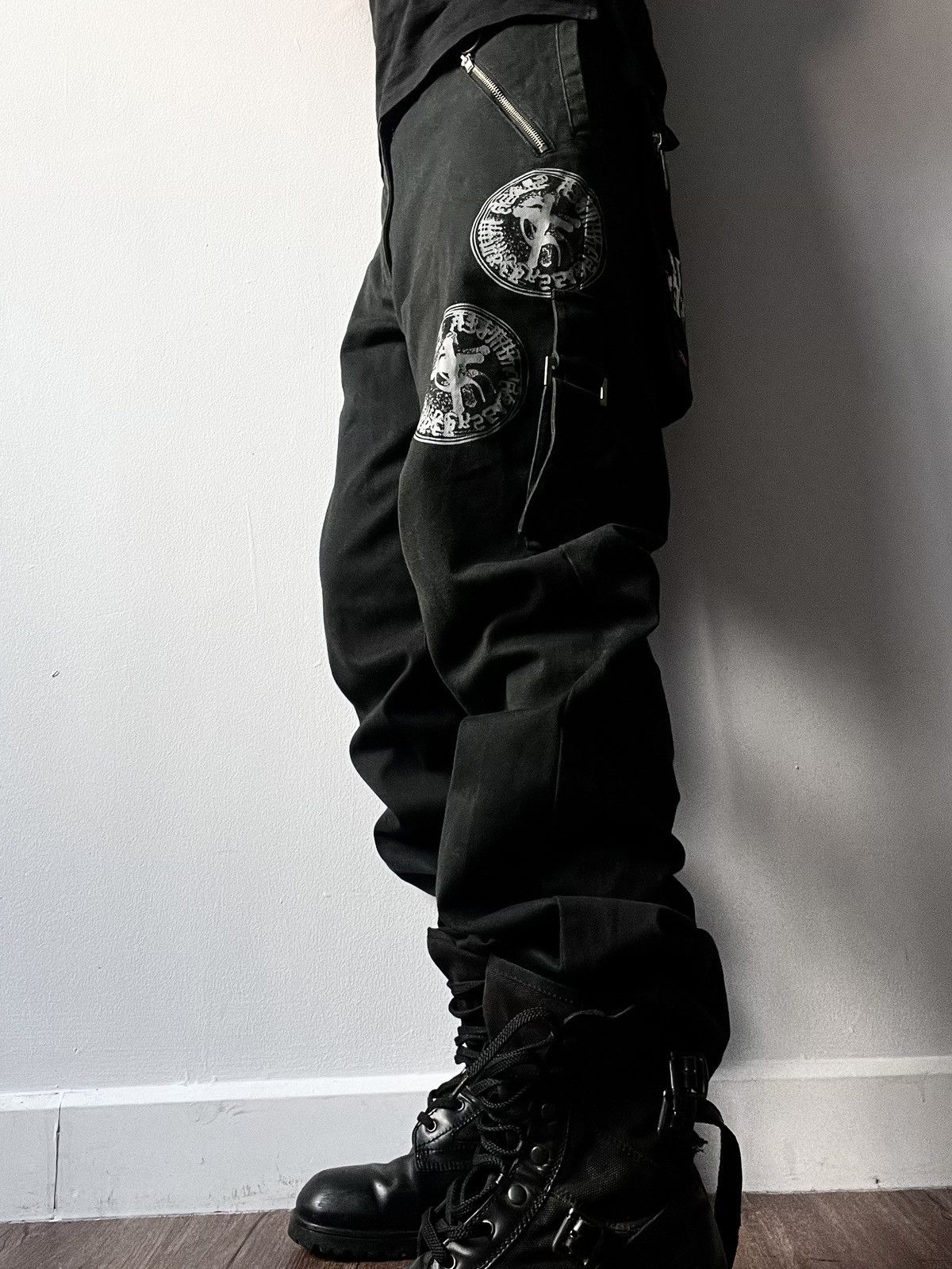 If Six Was Nine Slash Number Avant-Garde Bondage Pants Size US 32 / EU 48 - 6 Thumbnail