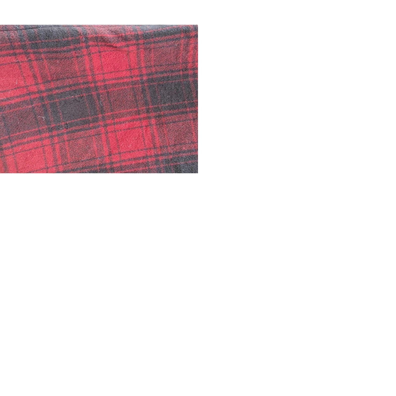 Eddie Bauer VINTAGE Eddie Bauer jacket coat / Buffalo plaid wool baggy mens L Red 48" chest 1990s button front Mackinaw plaid grunge style Size US L / EU 52-54 / 3 - 9 Thumbnail