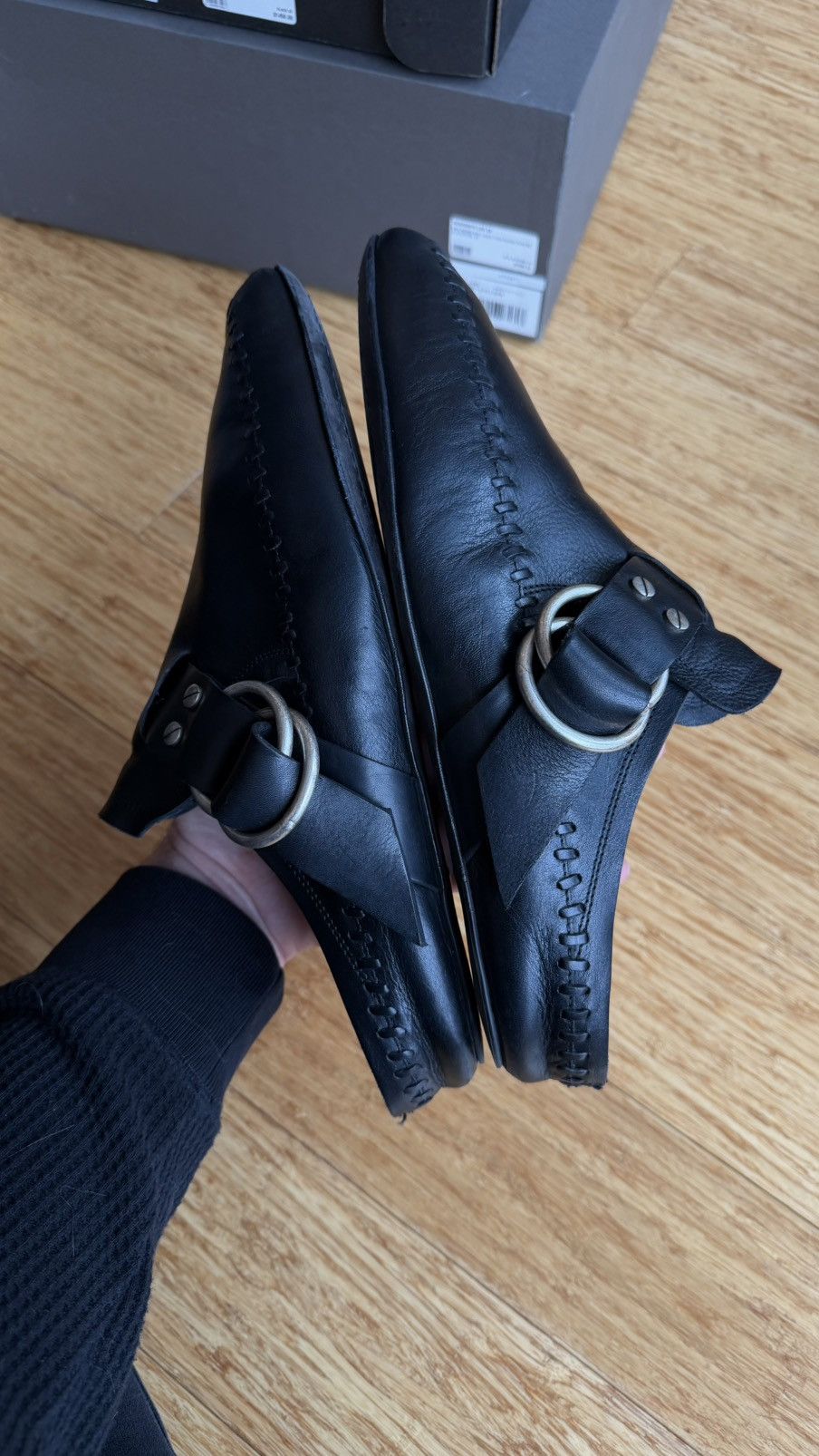 Ann Demeulemeester Ande Soft Rounded Toe Loafers Size US 9.5 / EU 42-43 - 12 Thumbnail
