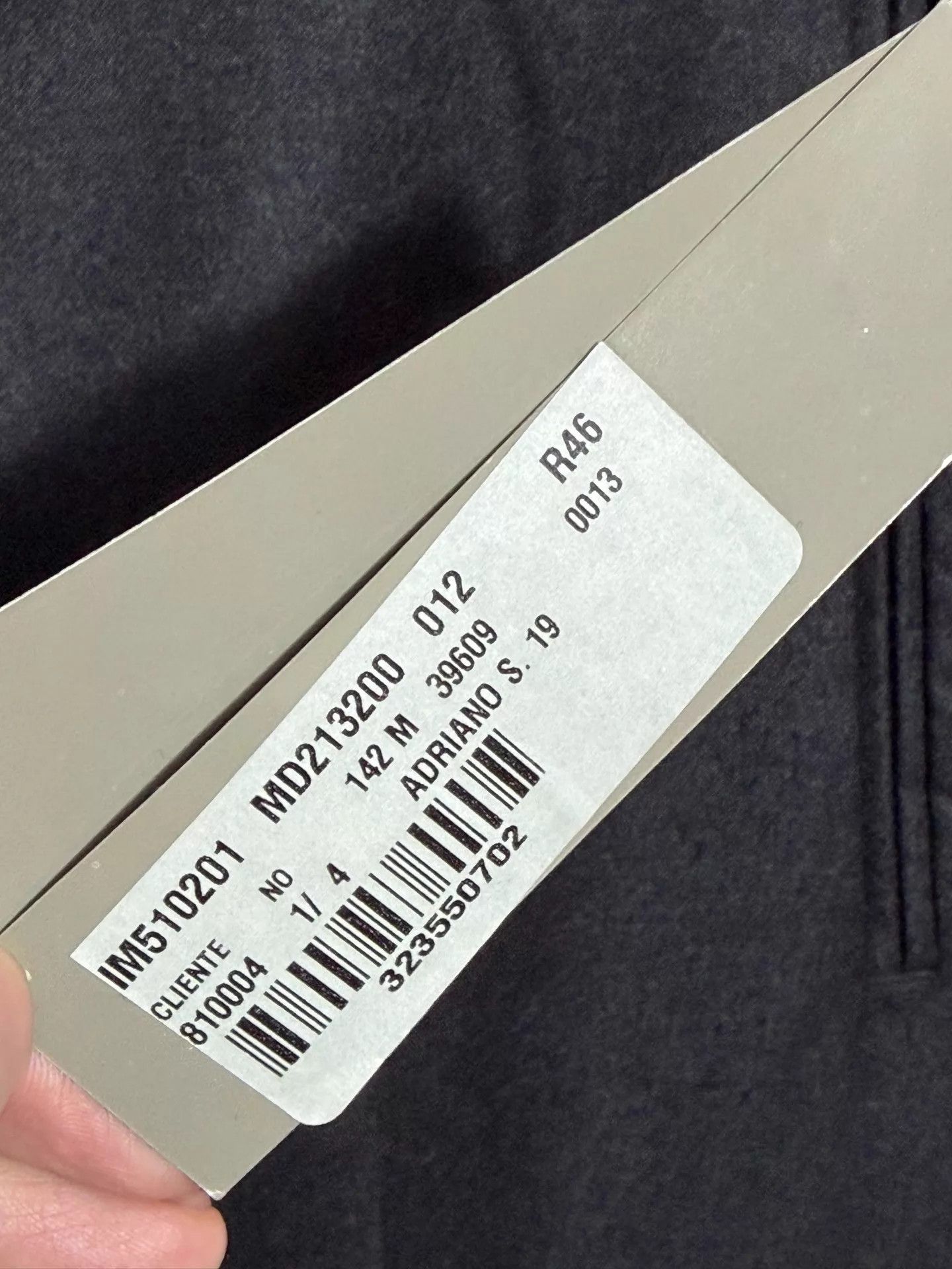 Jil Sander Jil Sander Charcoal Slim Wool-Cashmere Pants 46/52 Size US 30 / EU 46 - 7 Thumbnail