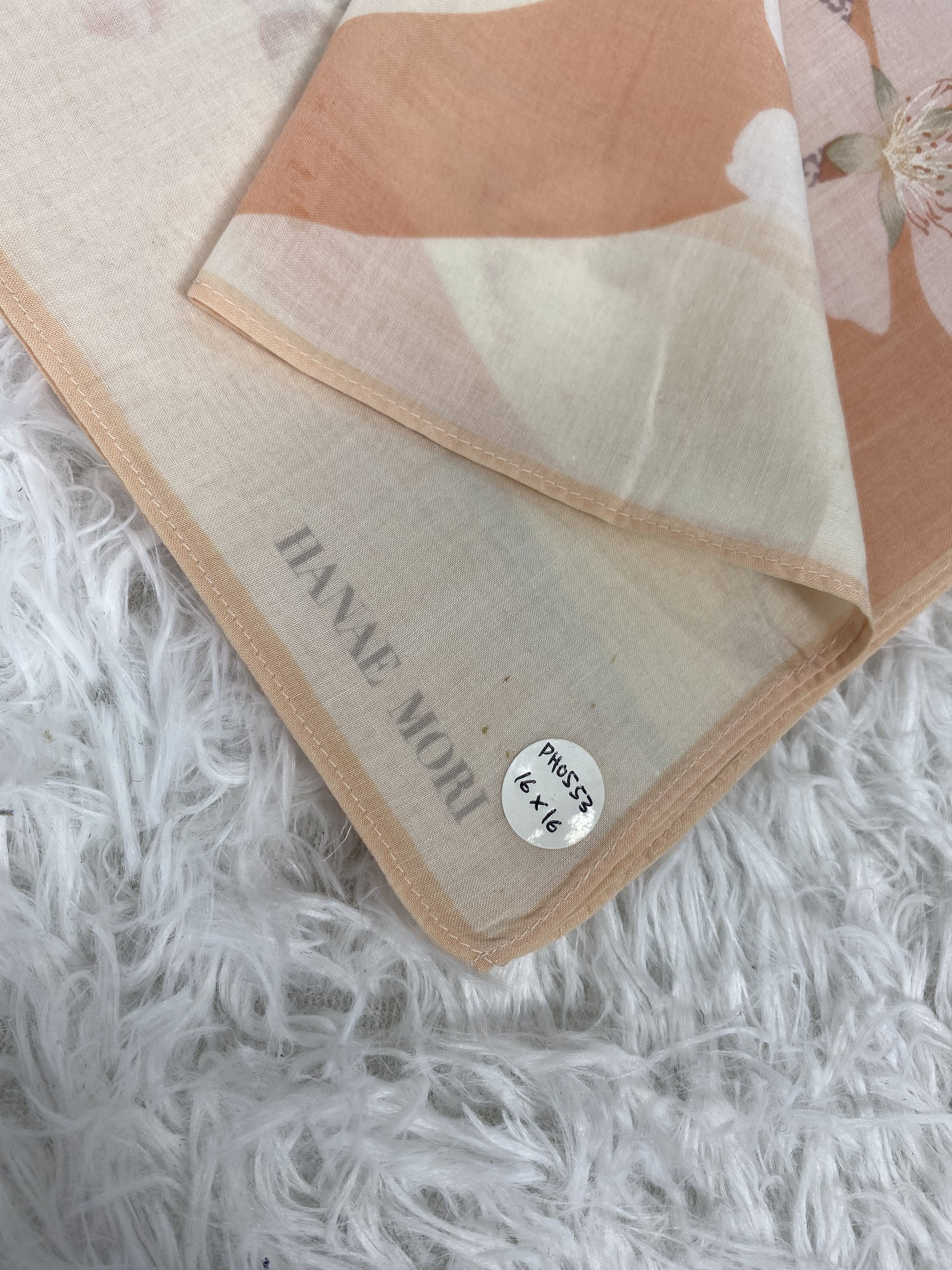 Hanae Mori Vintage Hanae Mori Handkerchief Neckerchief PH0553 Size ONE SIZE - 2 Thumbnail