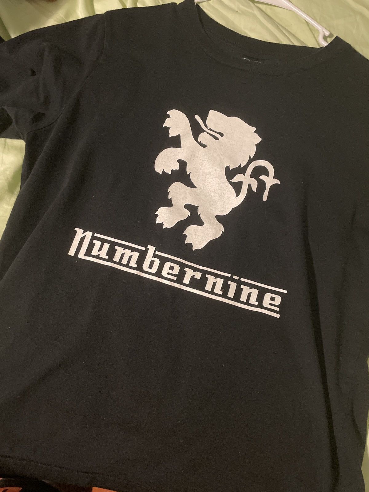 image of Number N Ine x Takahiromiyashita The Soloist Number Nine Lambretta/ Lion Tee in Black (Size Medium)