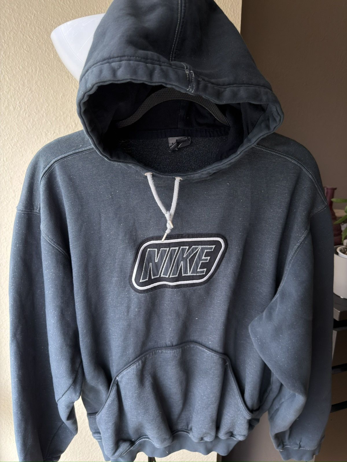 Nike Nike vintage hoodie big logo Size US M / EU 48-50 / 2 - 5 Thumbnail