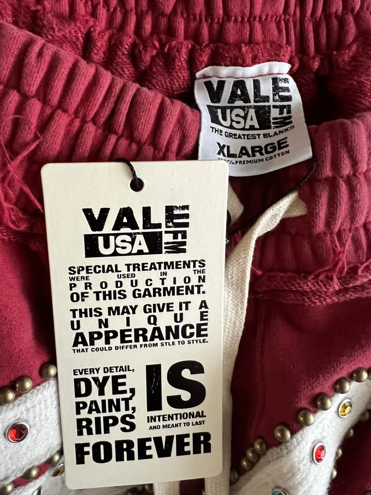 Vale Vale Valley Dreams Skittles Sweatpants Red Size US 38 / EU 54 - 3 Thumbnail