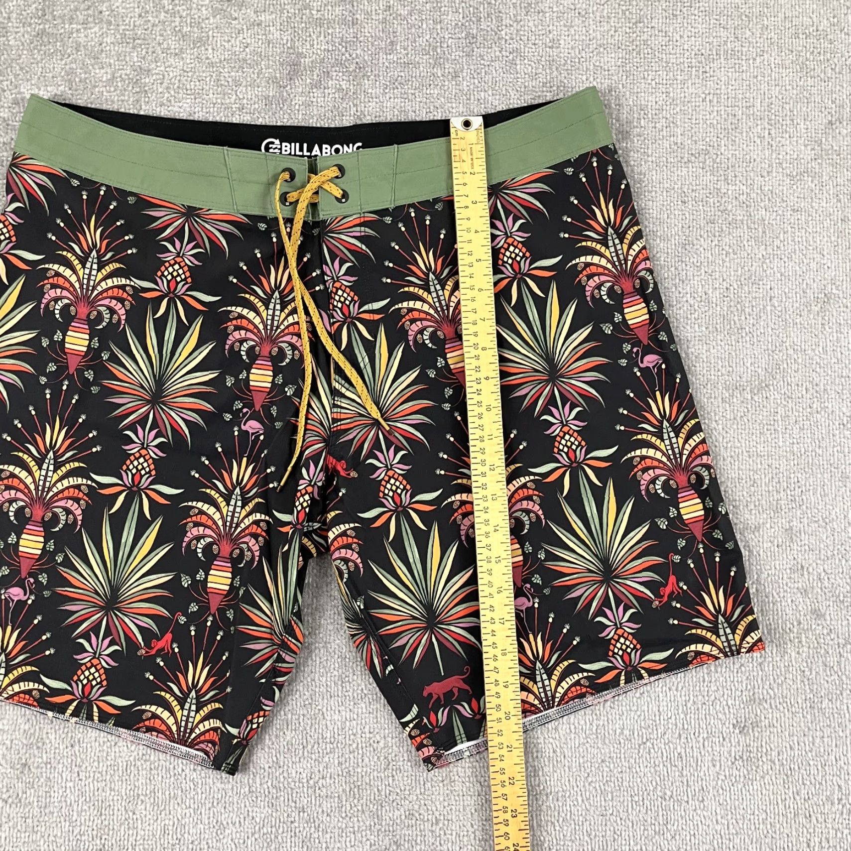 Billabong Billabong Bottom Mens 38 10" Linerless Boardshorts Bermuda Agua Airlite Multicolor Swim Trunks Beach Surfing Size US 38 / EU 54 - 4 Thumbnail