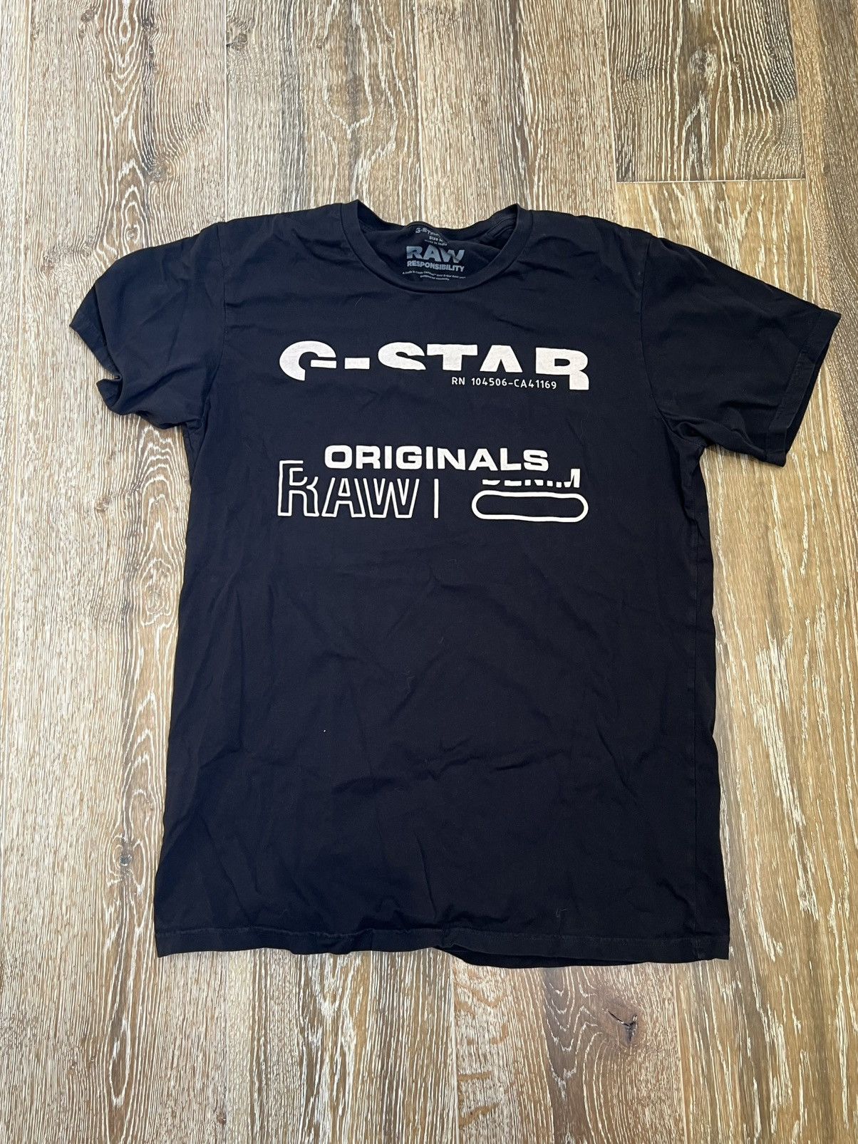 G-Star G-star raw originals logo tee Size US M / EU 48-50 / 2 - 1 Thumbnail