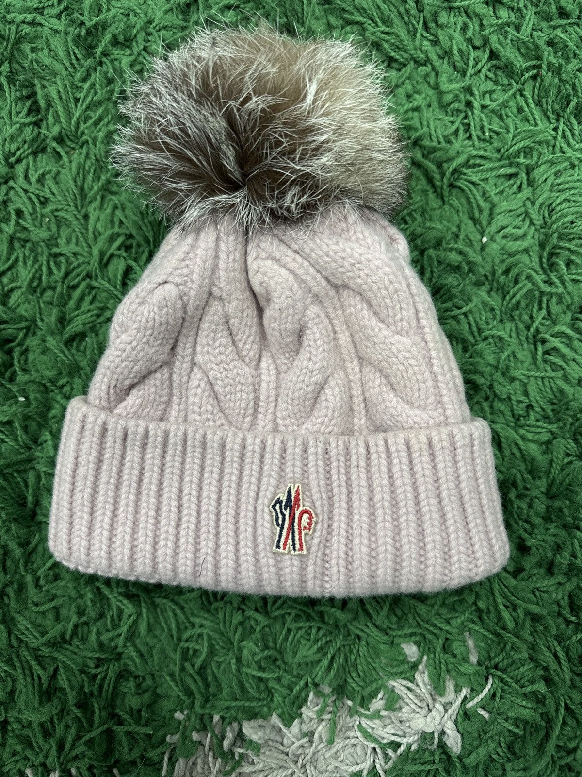 Moncler Moncler Beanie pink Size ONE SIZE - 1 Thumbnail