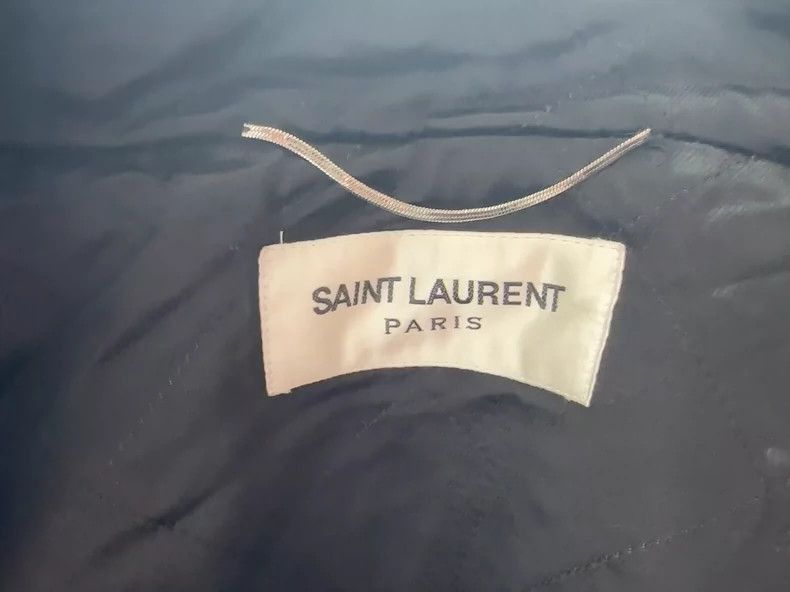 Saint Laurent Paris Saint Laurent Paris Black fur integrated jacket-2506 Size US M / EU 48-50 / 2 - 3 Thumbnail