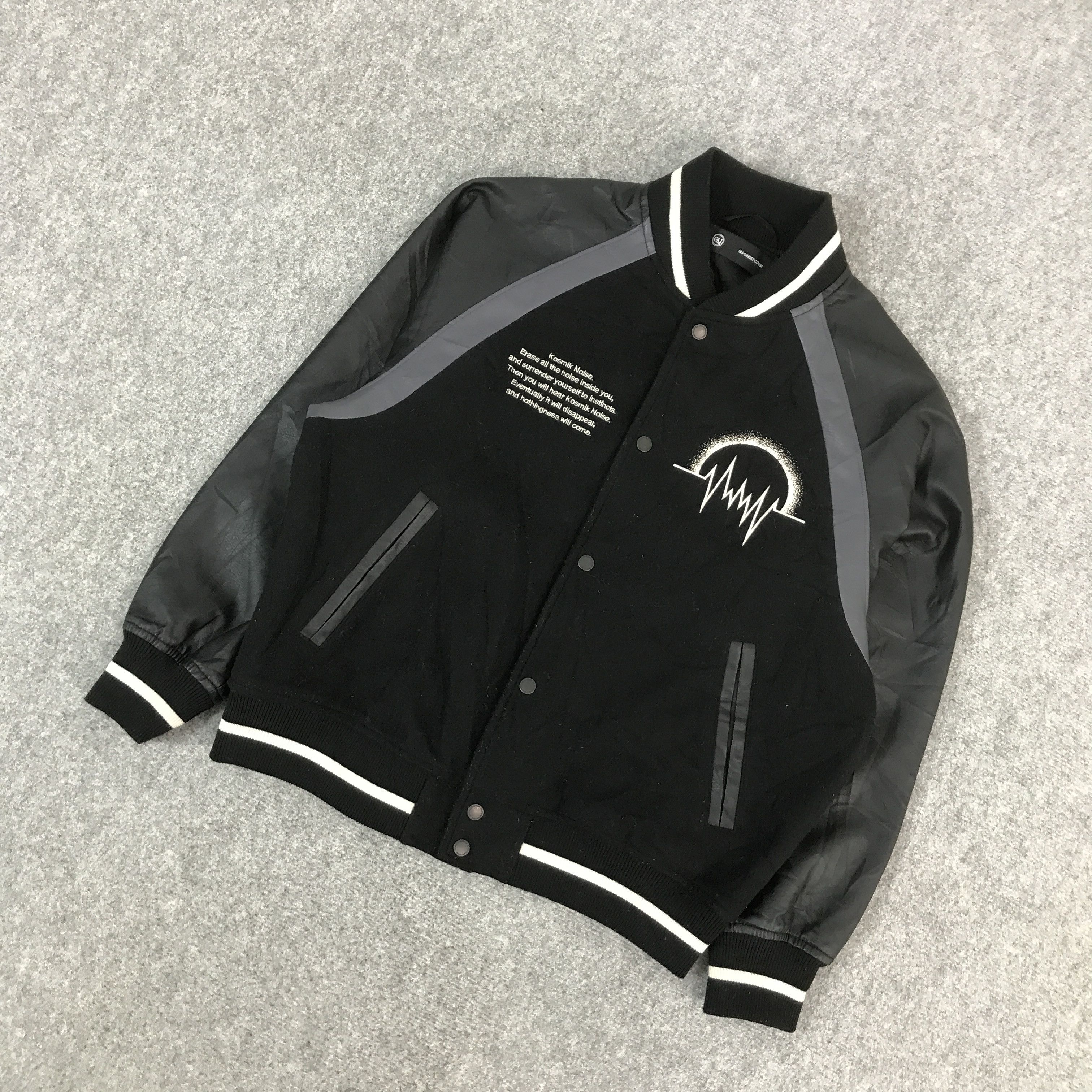 GU × Japanese Brand × Undercover UNDERCOVER X GU KOSMIK NOISE VARSITY JACKET Size US M / EU 48-50 / 2 - 5 Thumbnail