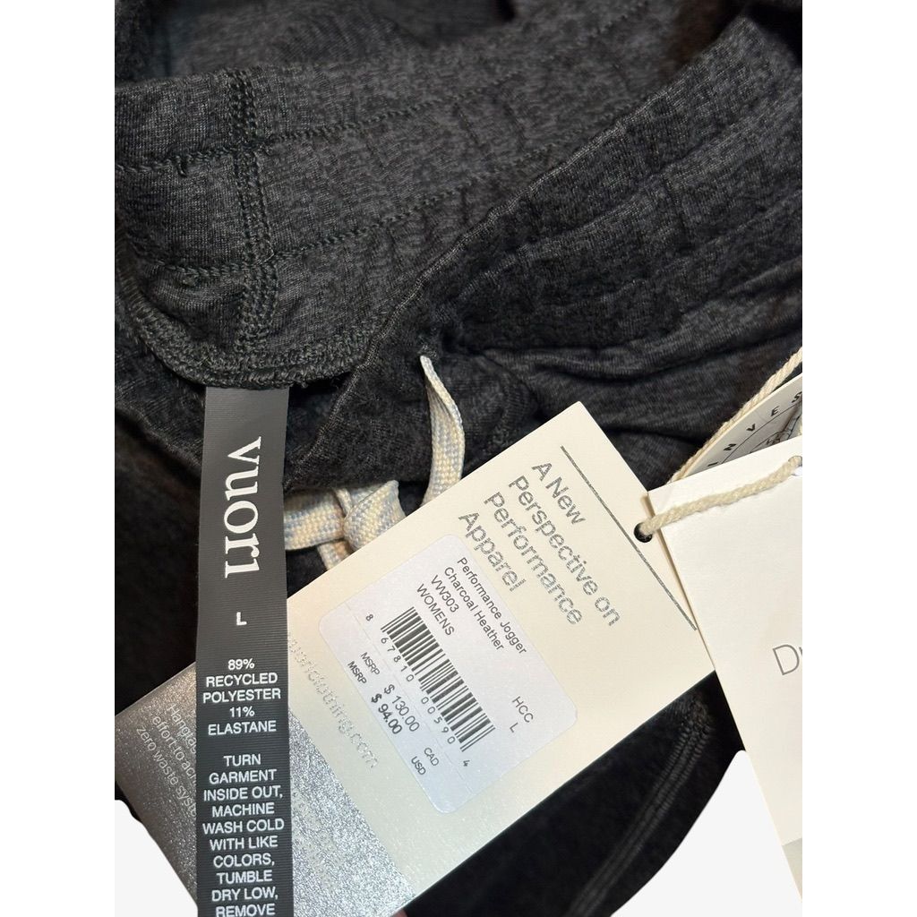 Vuori NWT Vuori Performance Jogger Large Charcoal Heather DreamKni Size 32" / US 10 / IT 46 - 4 Thumbnail