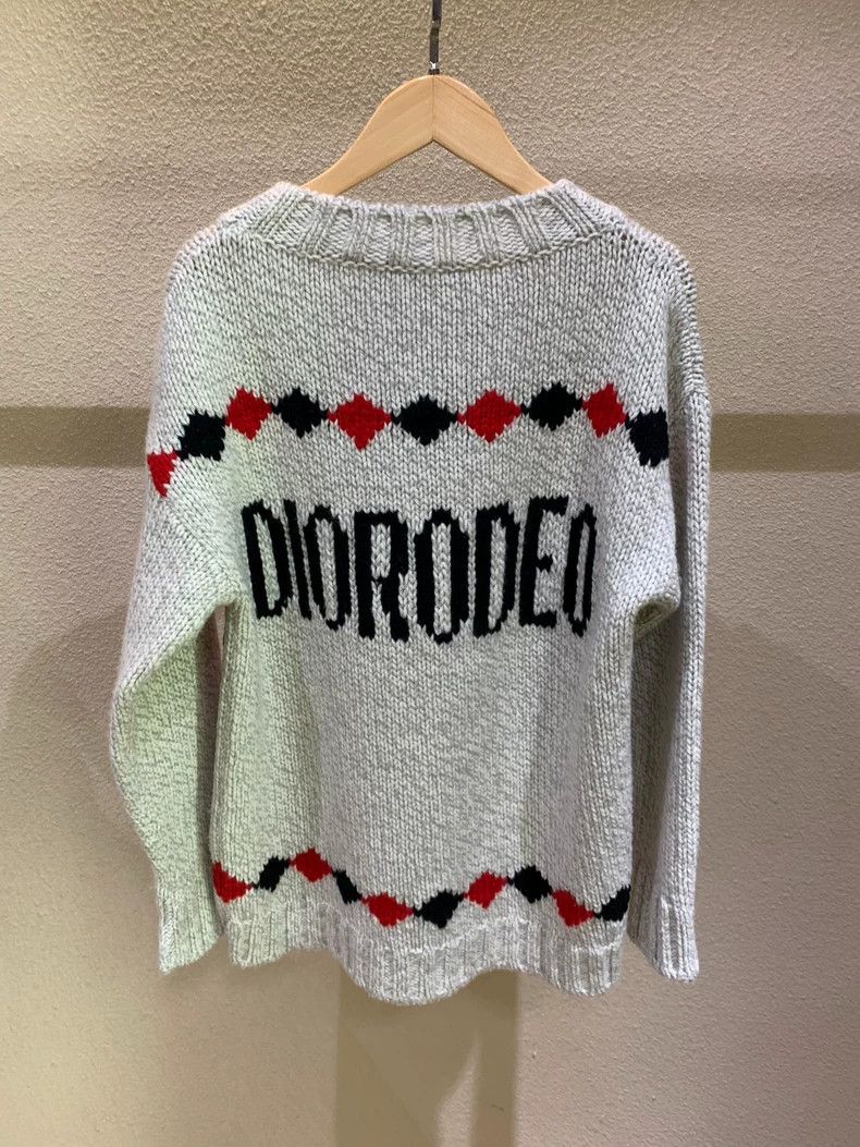 Dior Dior Rodeo Logo Cashmere Sweater Size US XS / EU 42 / 0 - 1 Thumbnail