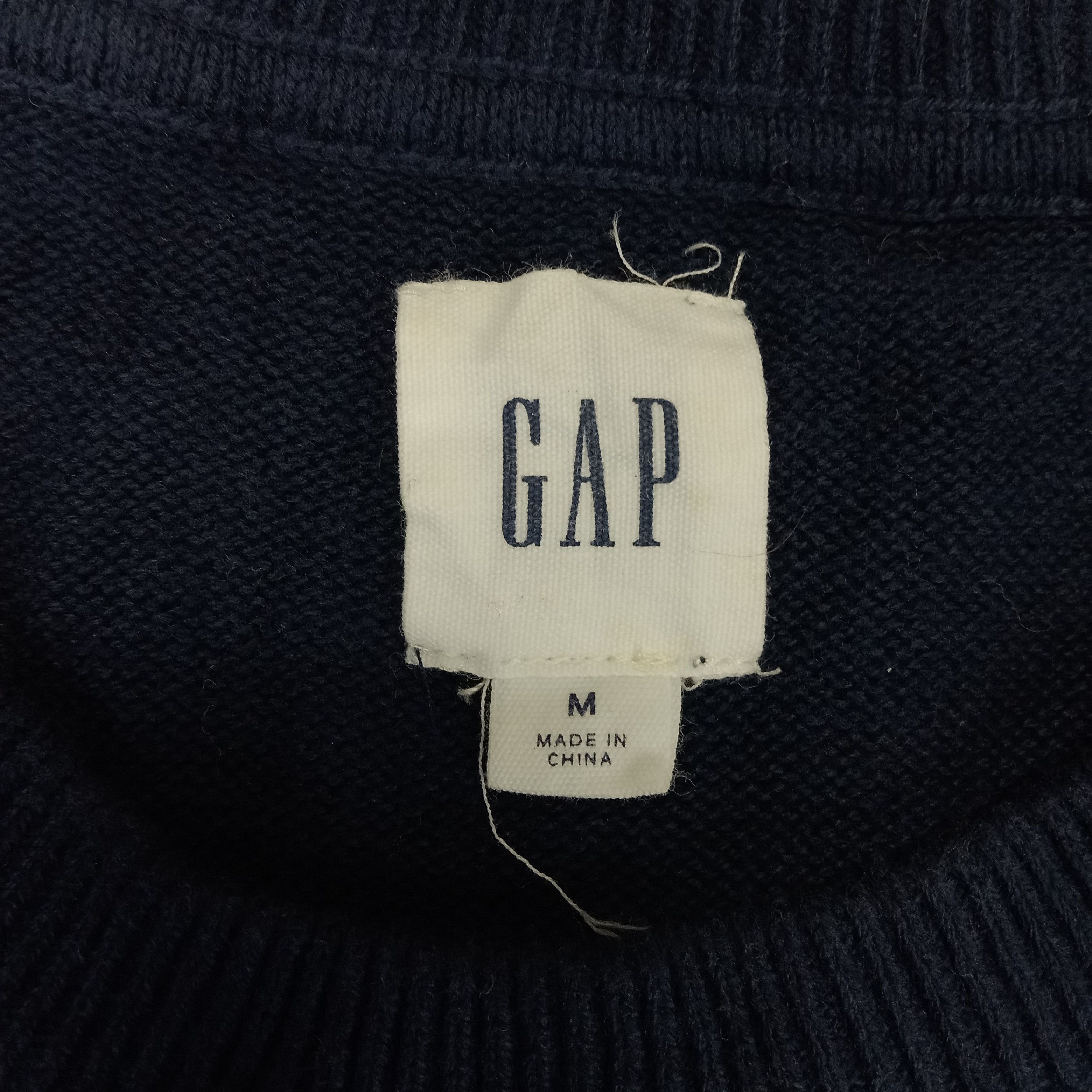 Gap × Vintage Gap American Style Stripe Design Knitwear Sweater Size M / US 6-8 / IT 42-44 - 2 Thumbnail