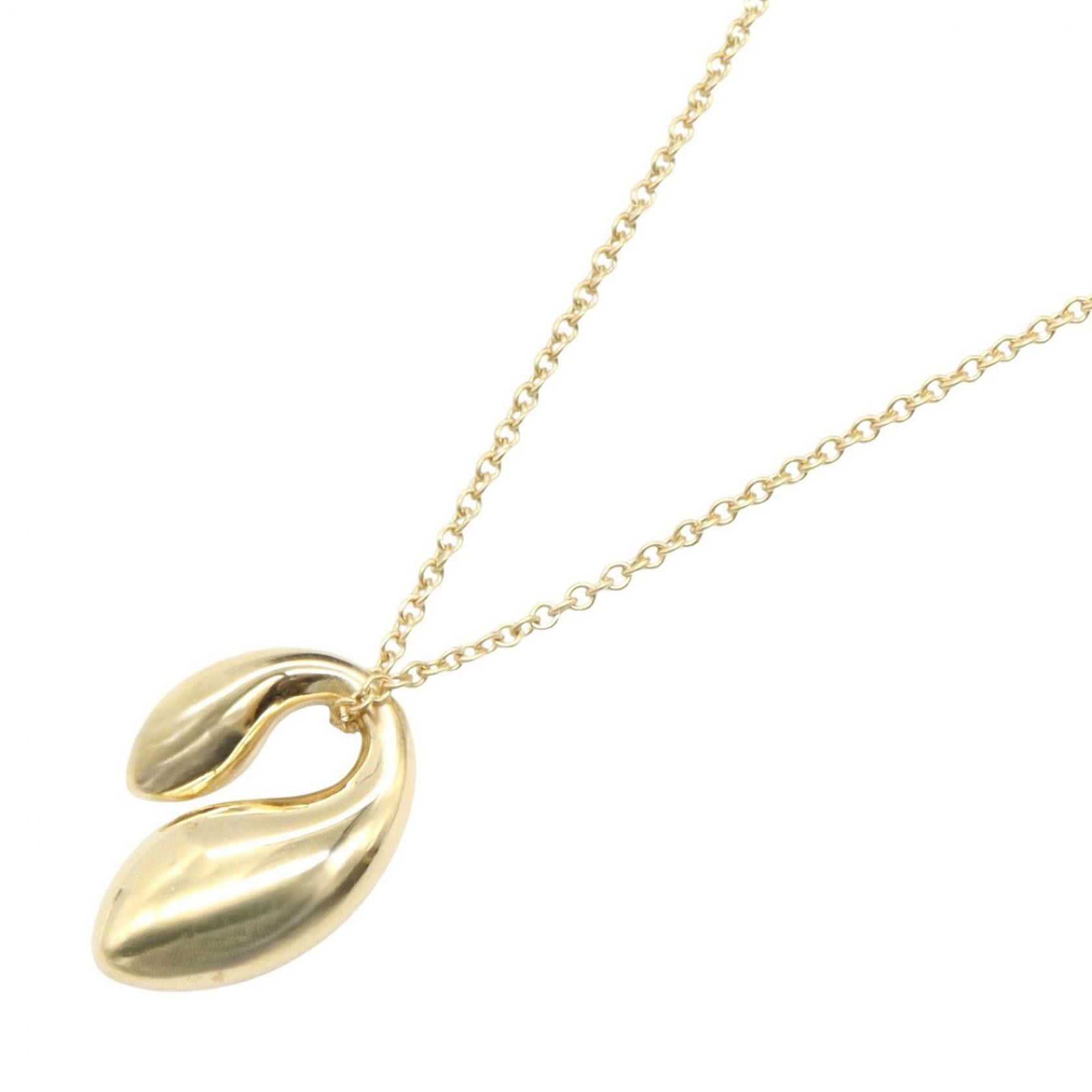 Tiffany & Co. Tiffany & Co. Tiffany & Co Double Teardrop Au750 Necklace Precious Metal Necklace DUTY FREE for USA Size ONE SIZE - 1 Thumbnail