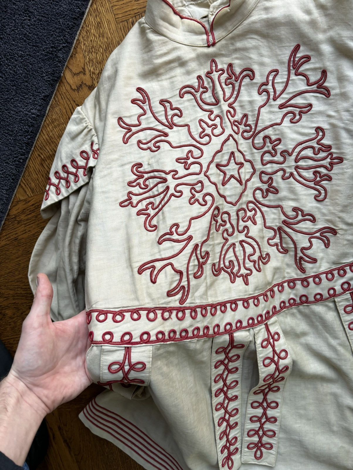 Mason's 1910s Freemasons Tunic Antique Knights Templar Masonic Robe Size US M / EU 48-50 / 2 - 22 Thumbnail