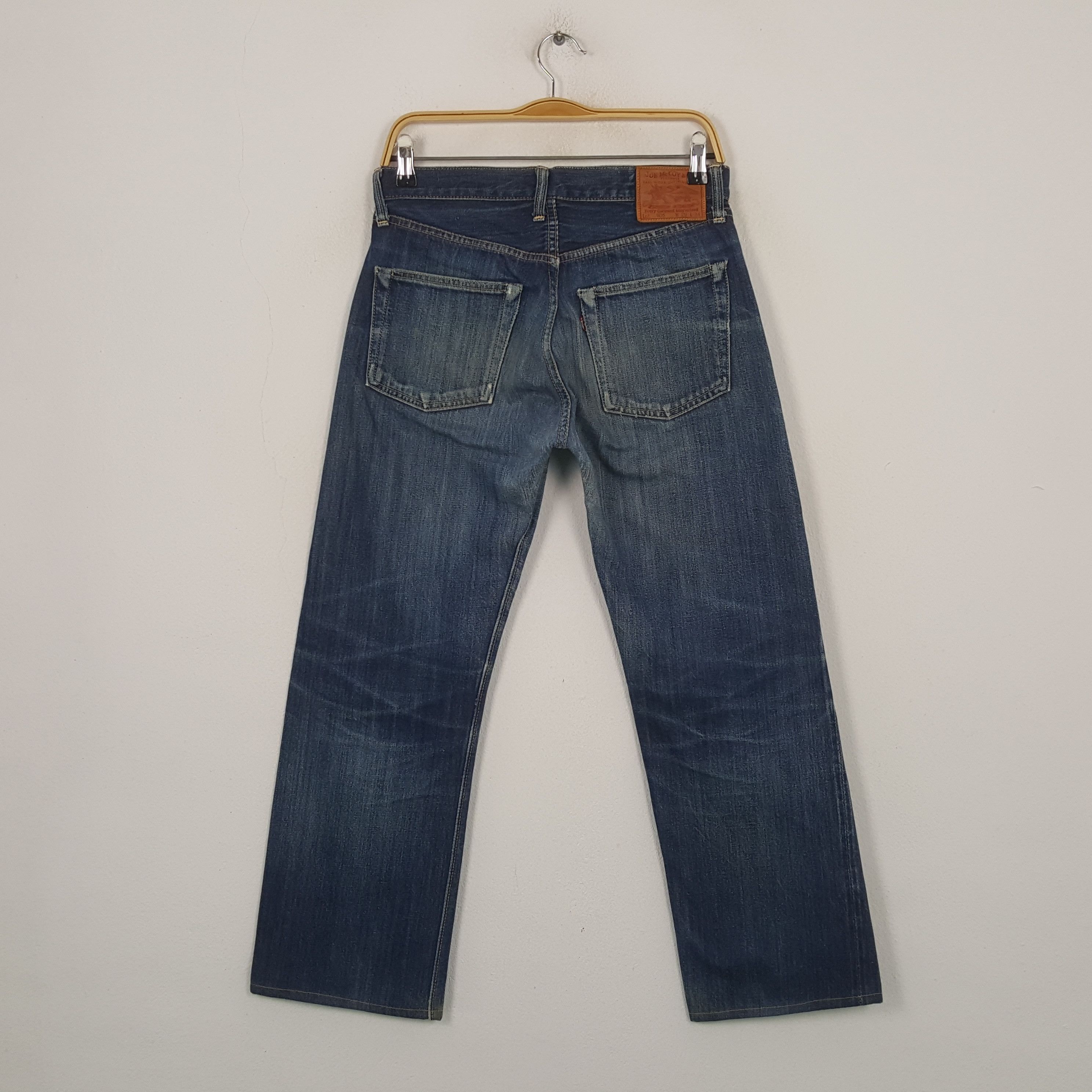 Vintage Vintage Joe Mc Coy Japanese Brand Distressed Denim Jeans RR1 Size US 29 - 4 Thumbnail