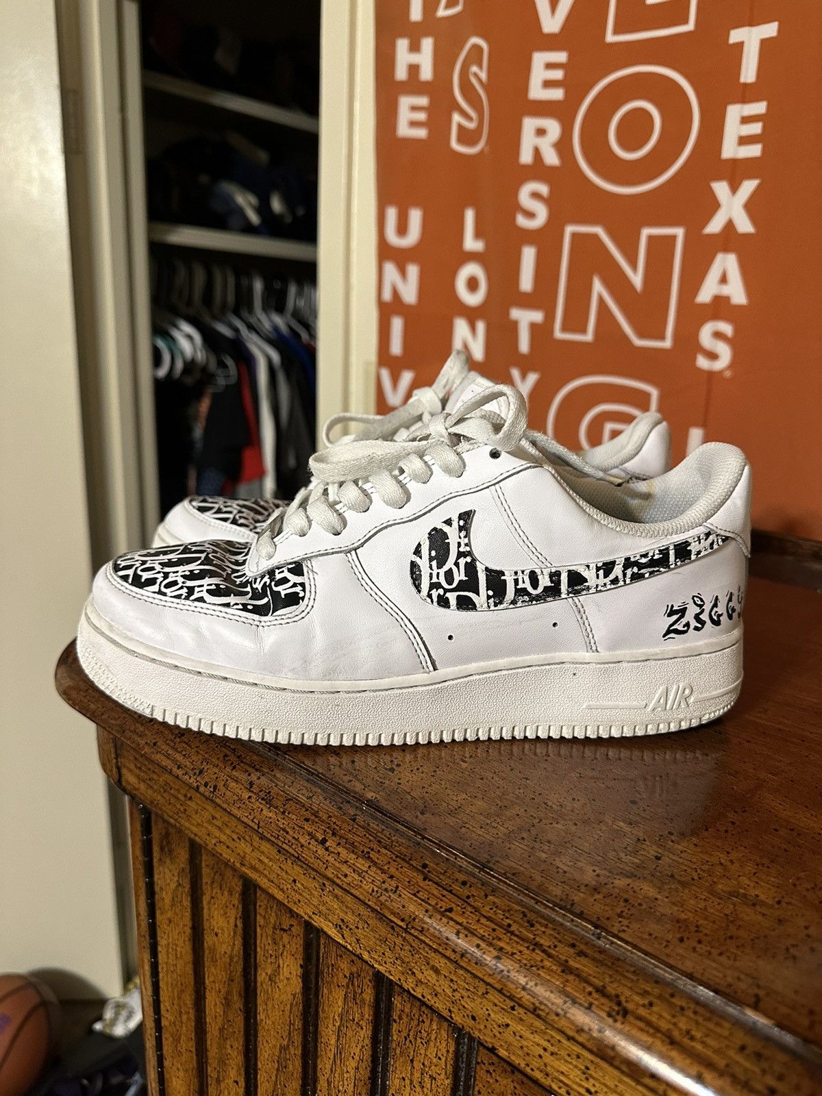 Nike × Vintage Vintage Nike Air Force One 00s size 9 Size US 9 / EU 42 - 6 Thumbnail