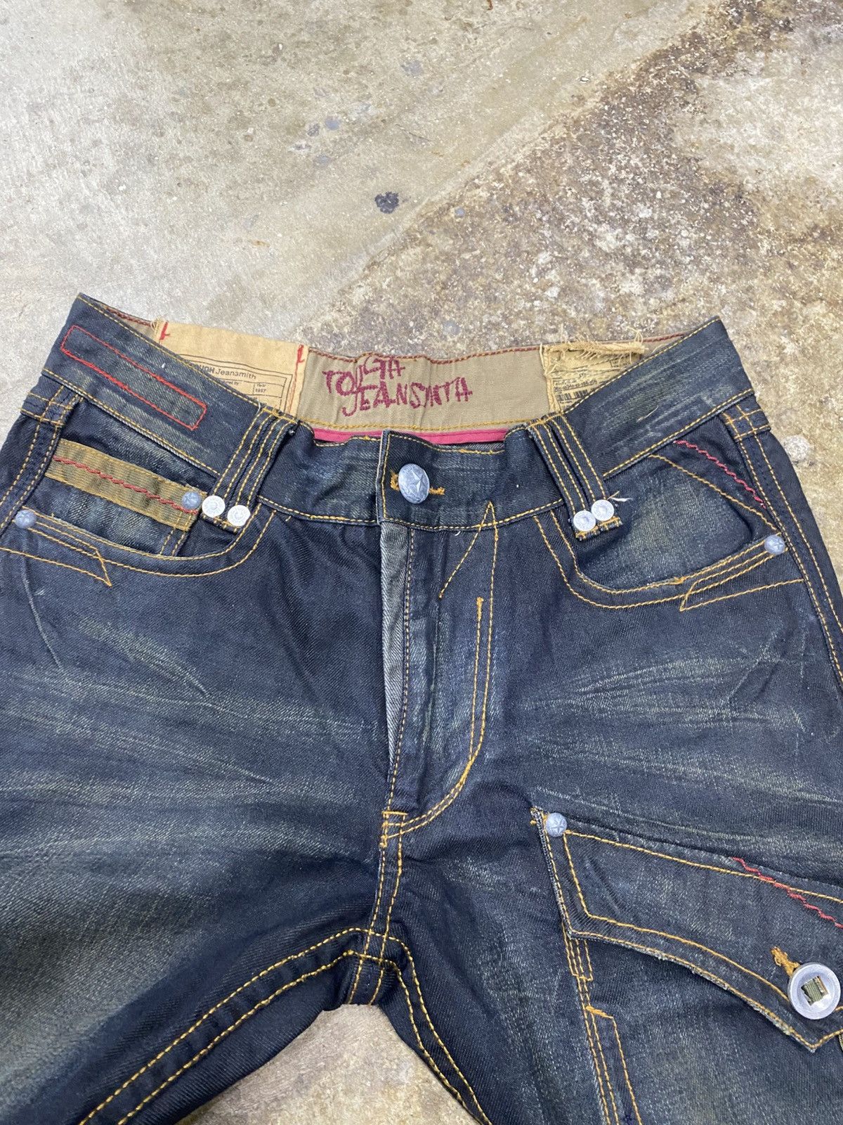 If Six Was Nine × Japanese Brand Tough Jeansmith jeans Size US 32 / EU 48 - 5 Thumbnail