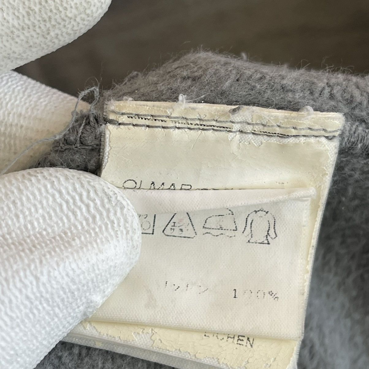 Rick Owens Drkshdw 2000s Olmar & Mirta Lichen Dust Long Hoodie Size US XS / EU 42 / 0 - 10 Thumbnail