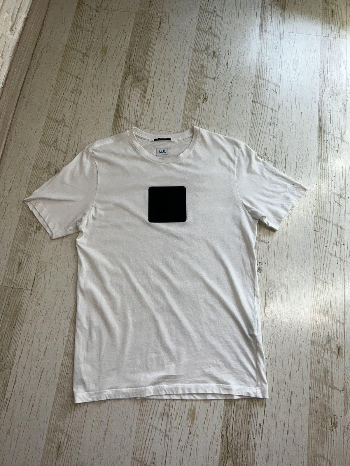 C.P. Company C.P. Company White Lightweight T-Shirt S Rubber Logo Cotton Size US S / EU 44-46 / 1 - 4 Thumbnail