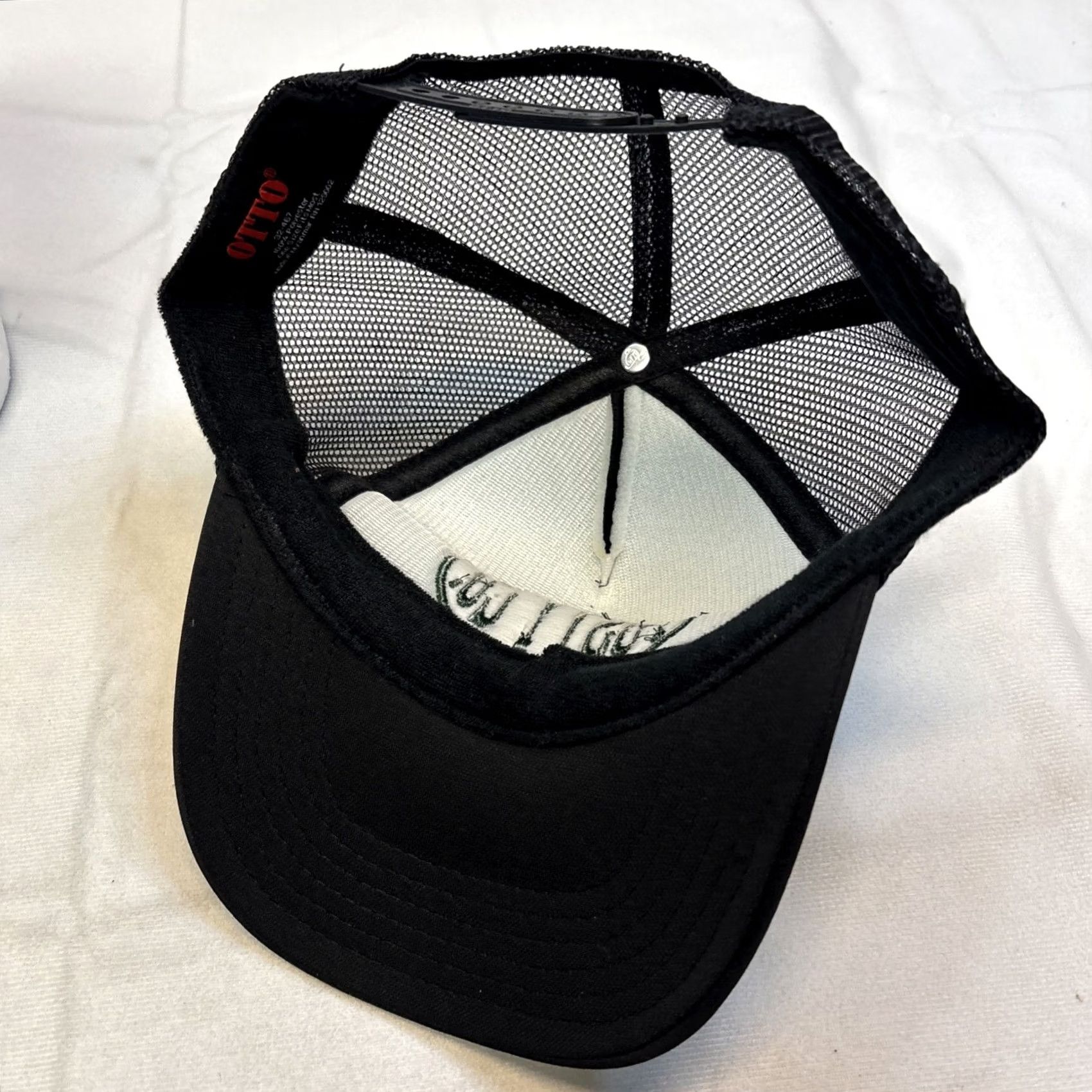 Vintage Post Malone’s Tour Posts Co. Trucker Hat Dark Green Embroidered Adjustable One Size Men NWOT Size ONE SIZE - 7 Thumbnail